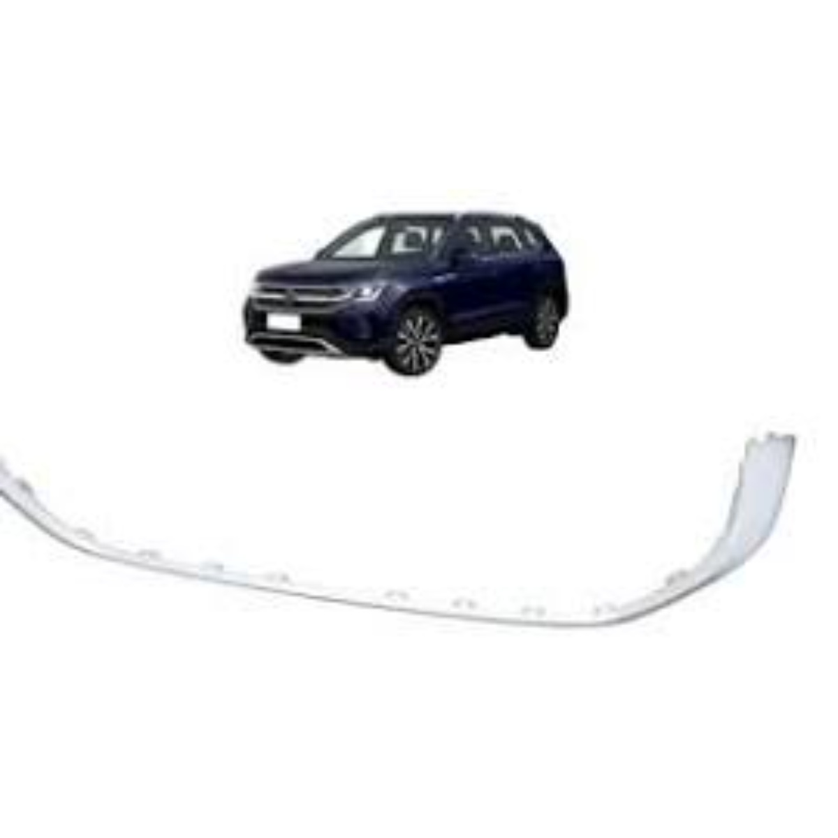 Spoiler Superior Parachoque Dianteiro Vw Taos