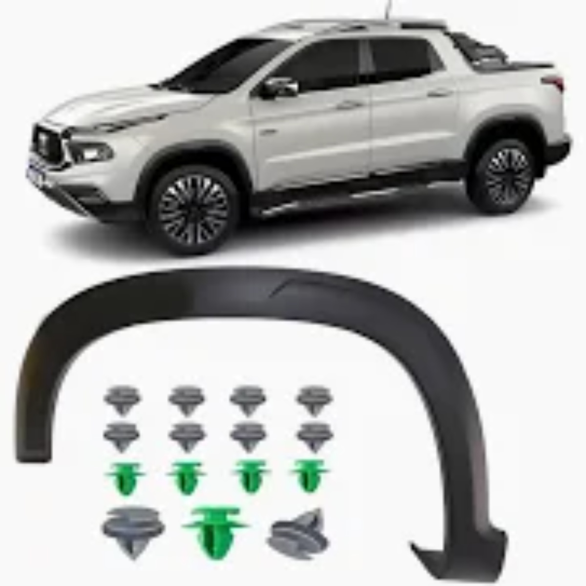 Moldura Para-Lama Dianteiro Esquerdo Fiat Toro