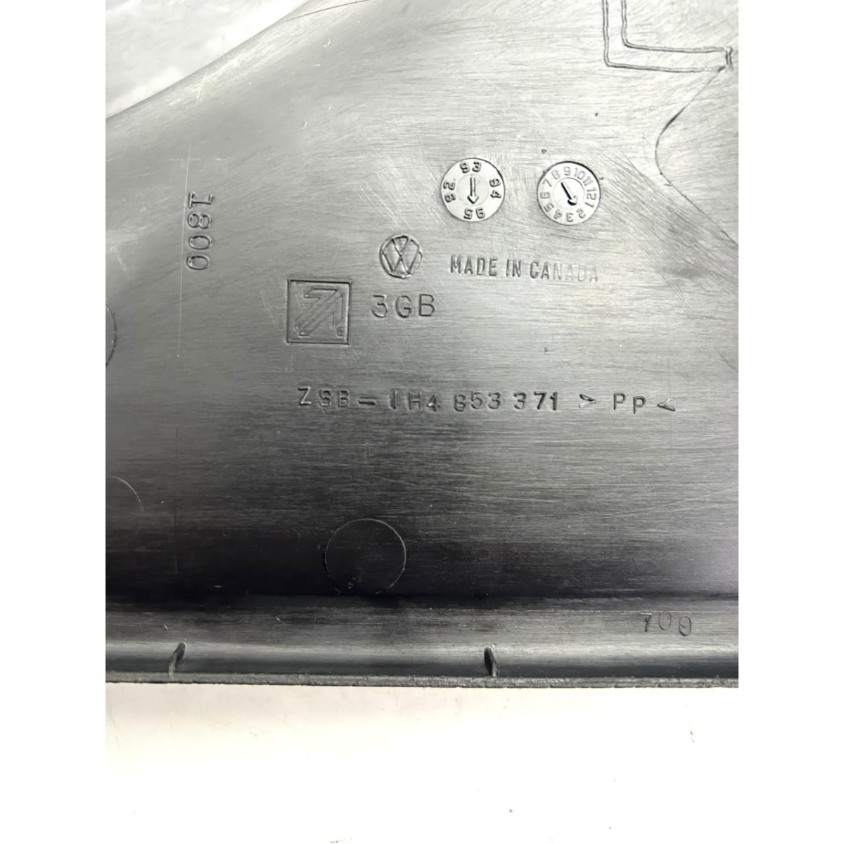 Friso da Soleira da Porta Trasei Esq Vw Golf MK3 1995 a 1998 - Imagem 5