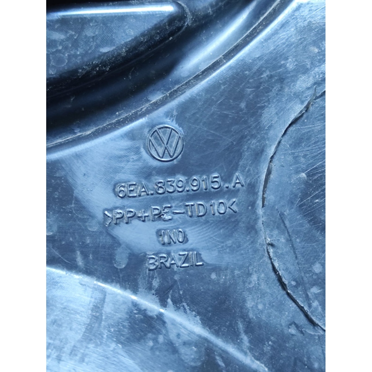 Moldura Interna Porta Traseira Esquerda Vw Polo 19 a 22 - Imagem 5