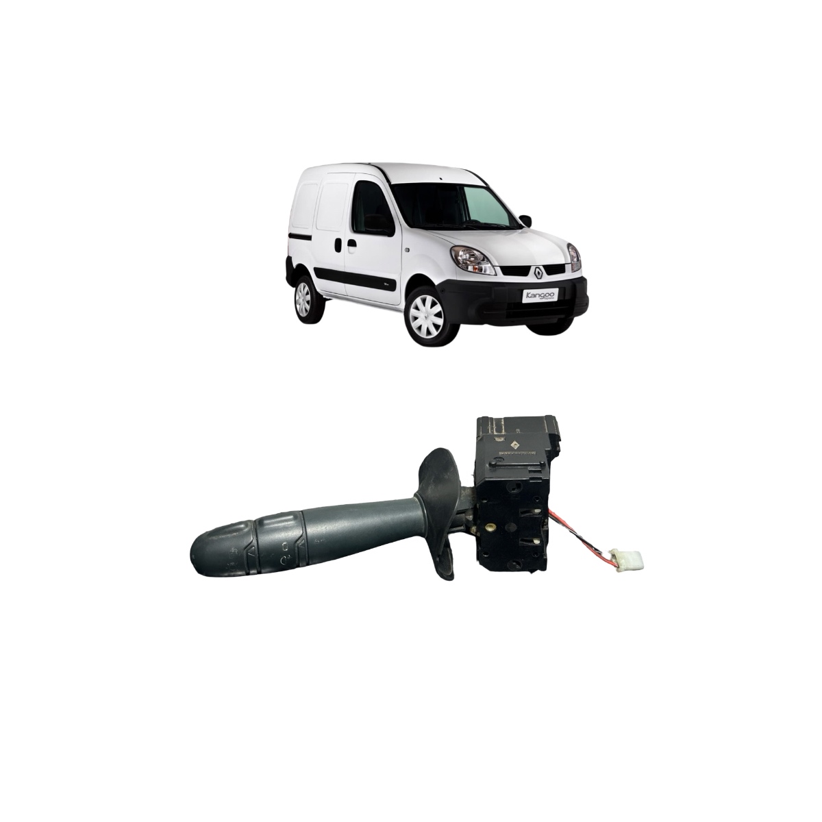 Chave De Seta Renault Kangoo 2001 (34434151) Lado Esquerdo - Imagem 1