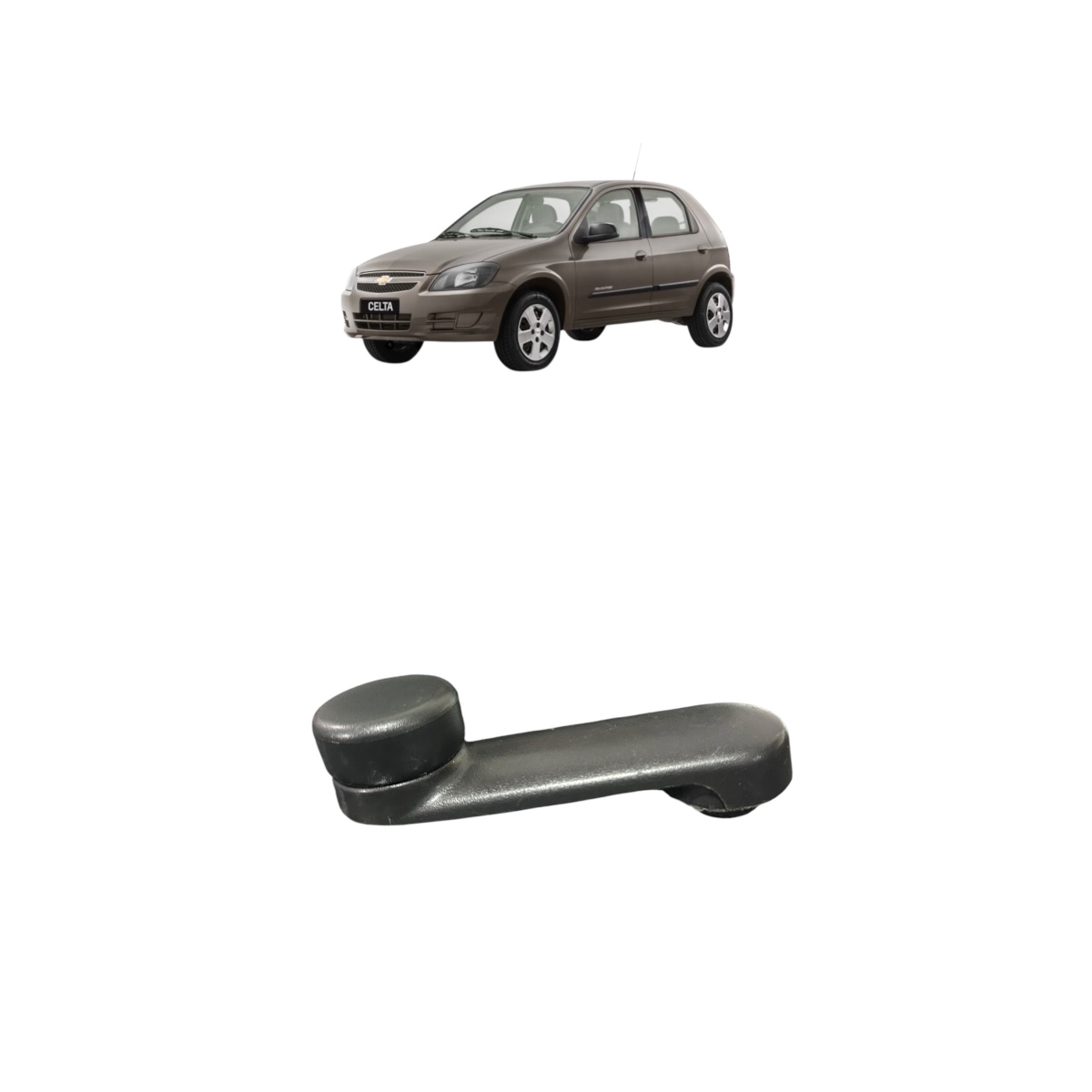 Manivela Vidro Gm Celta Corsa 2015 A 2015 Preto - Imagem 5