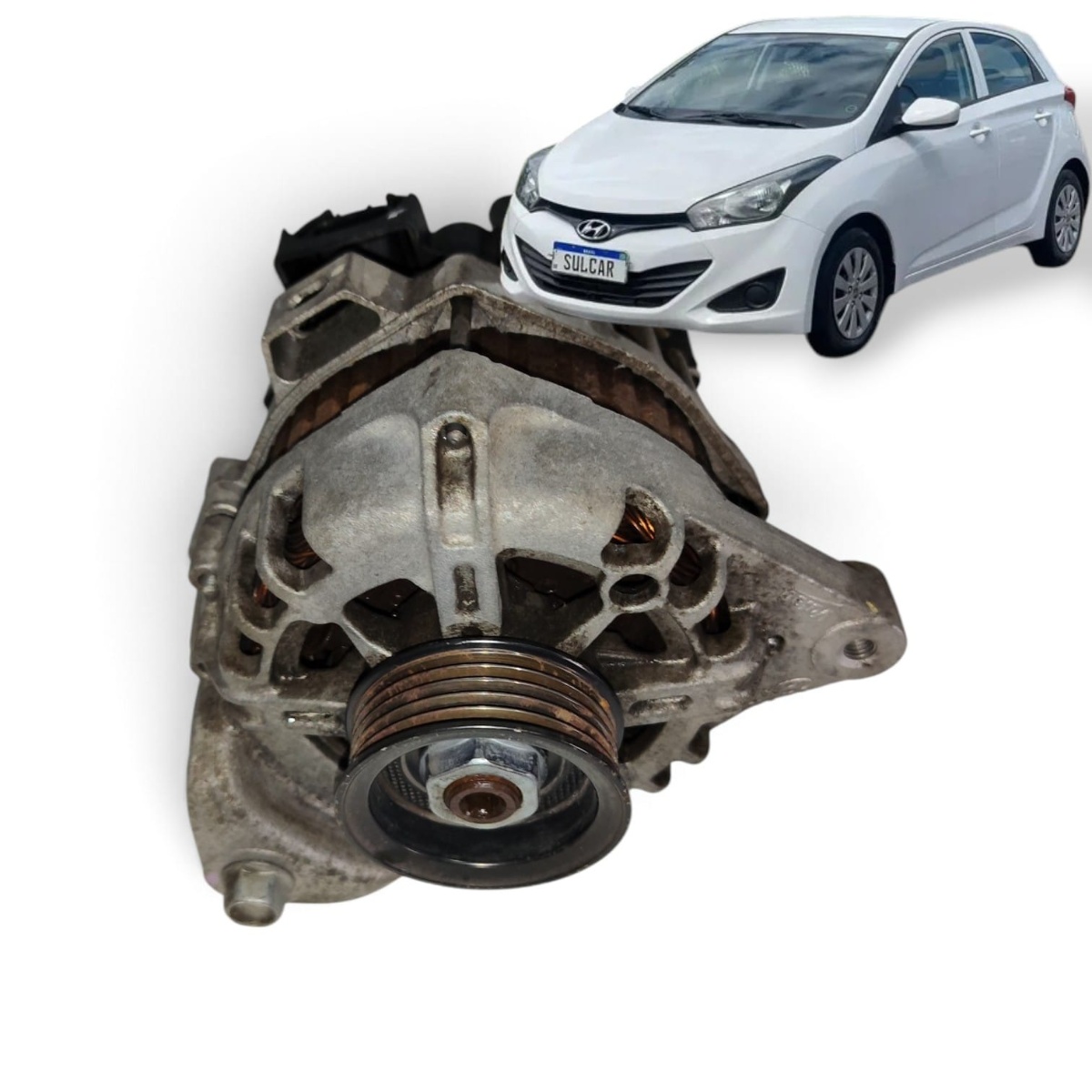 Alternador Para Hyundai Hb20 1.0 2013 A 2019 - Imagem 1