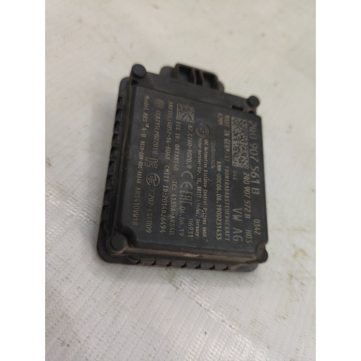 Modulo Sensor Radar Acc Nivus T-Cross 2020 A 2024 2Q0907561B - Imagem 5