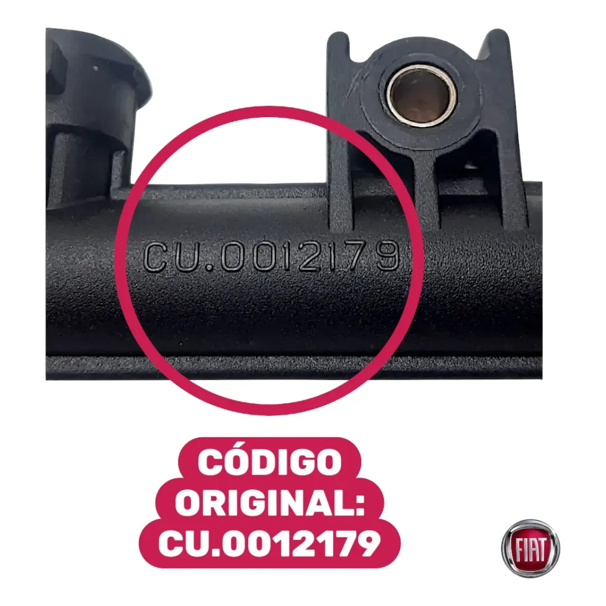 Flauta Injecao Fiat Palio Uno Fiorino Fire 2004-2012 - Imagem 2