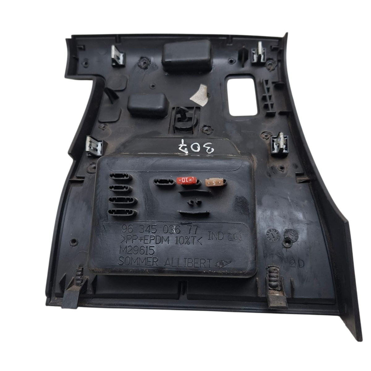 Tampa Caixa Fusível Peugeot 307 2001/2012 9634503677 - Imagem 4