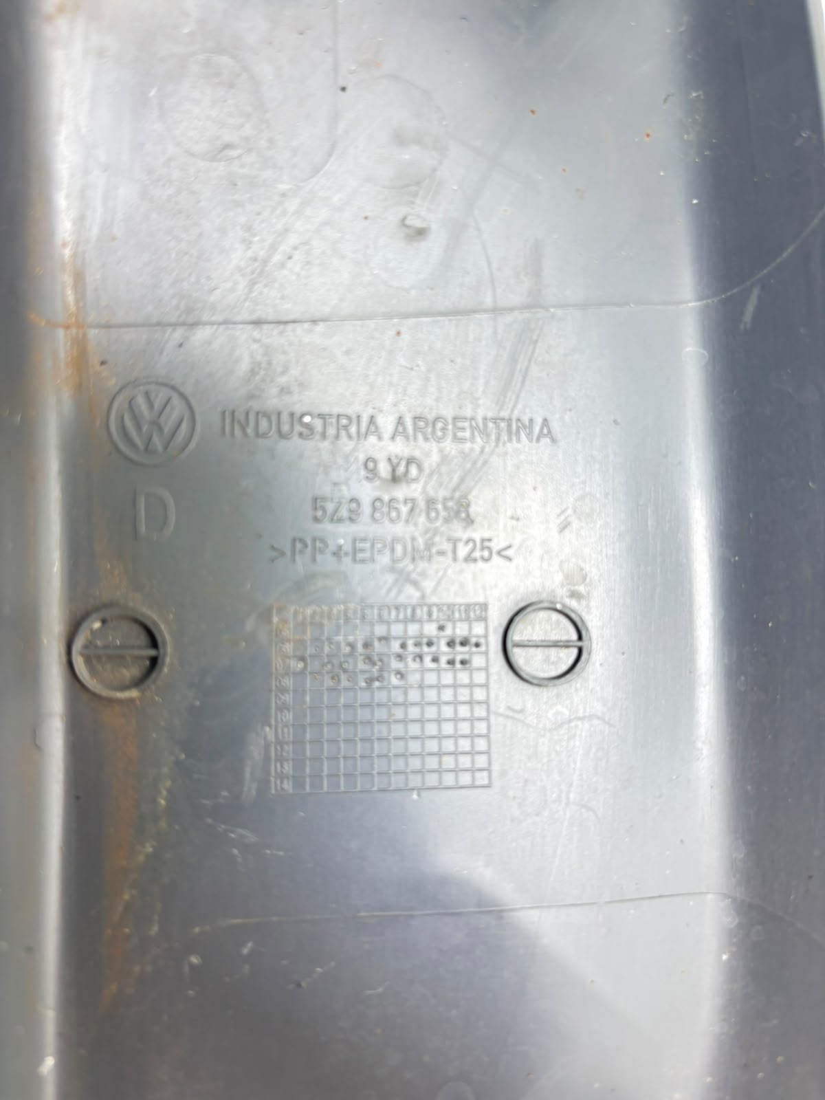 Lanterna Traseira Direita Moldura Vw Spacefox 2008-11 Direito/passageiro - Imagem 5