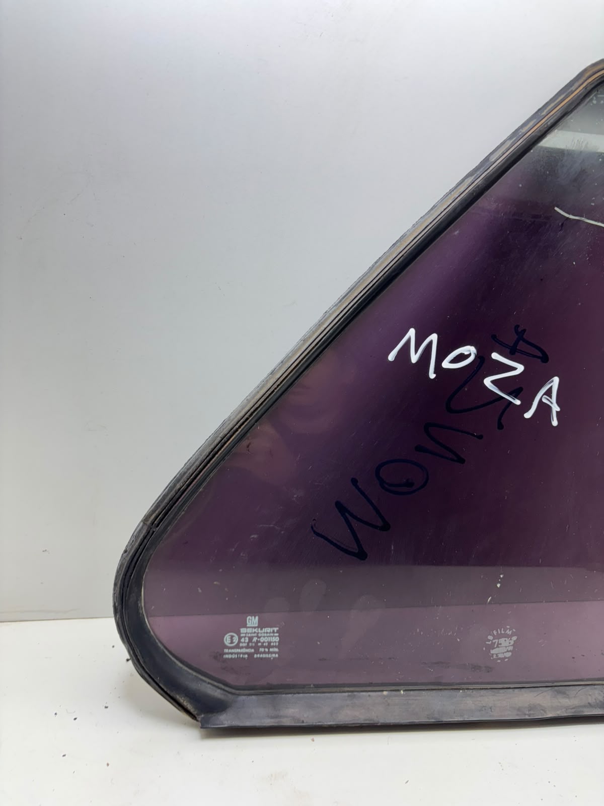 Vidro Fixo Traseiro Direito Monza Original 1990 - Imagem 3