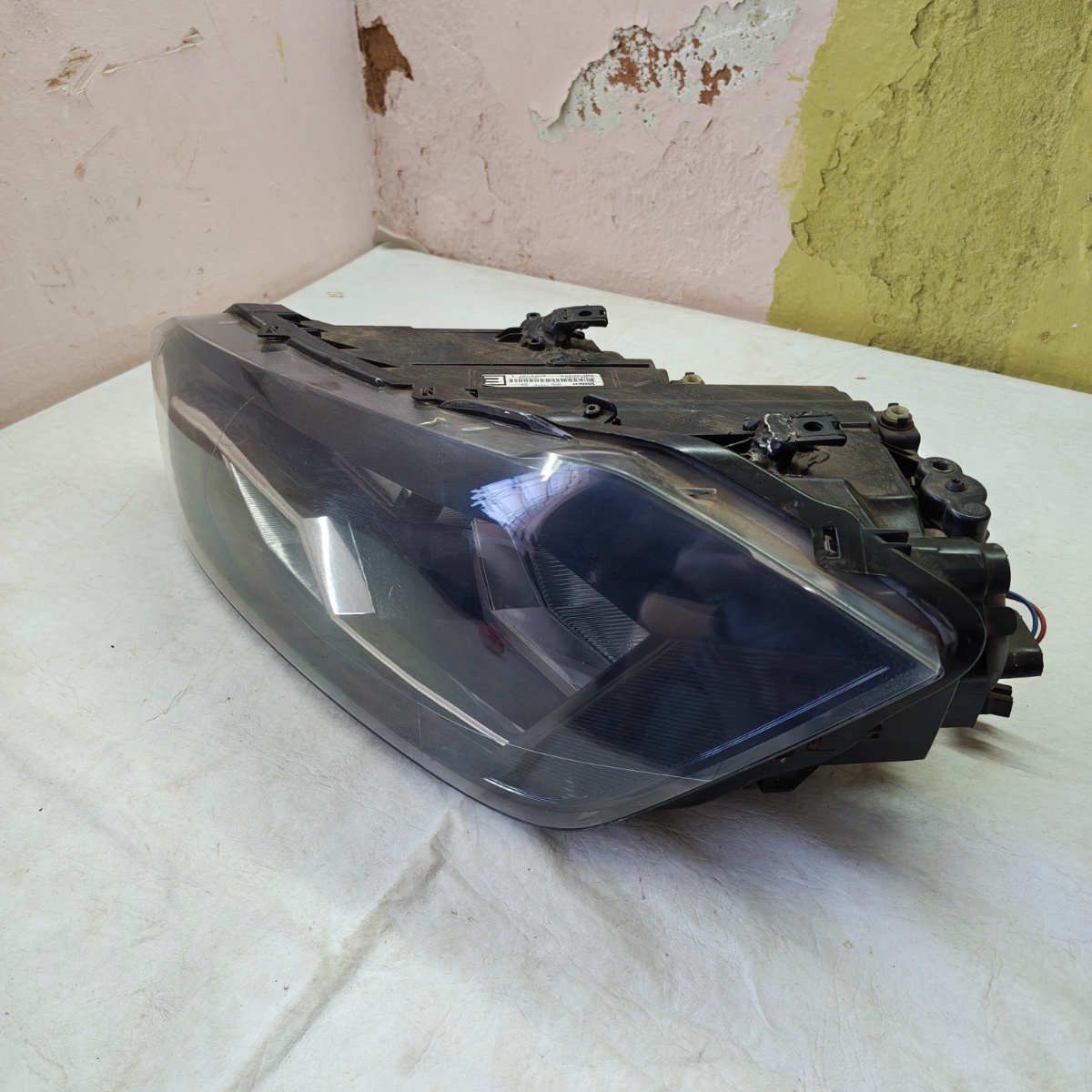 Farol Polo Virtus Lado Esquerdo 2013 A 2017 Original Esquerdo/motorista - Imagem 2