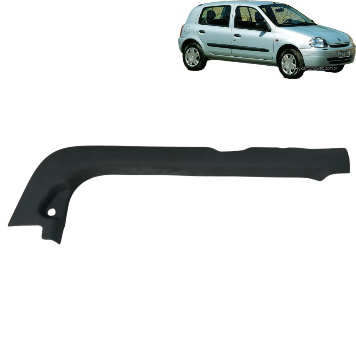 Acabamento Soleira Esquerda Renault Clio