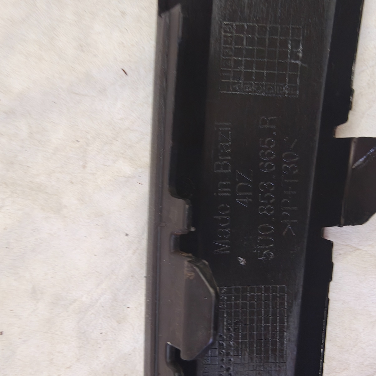 Moldura Farol De Milha Saveiro Cross 2017 A 2022 Esquerdo Preto Esquerdo - Imagem 8