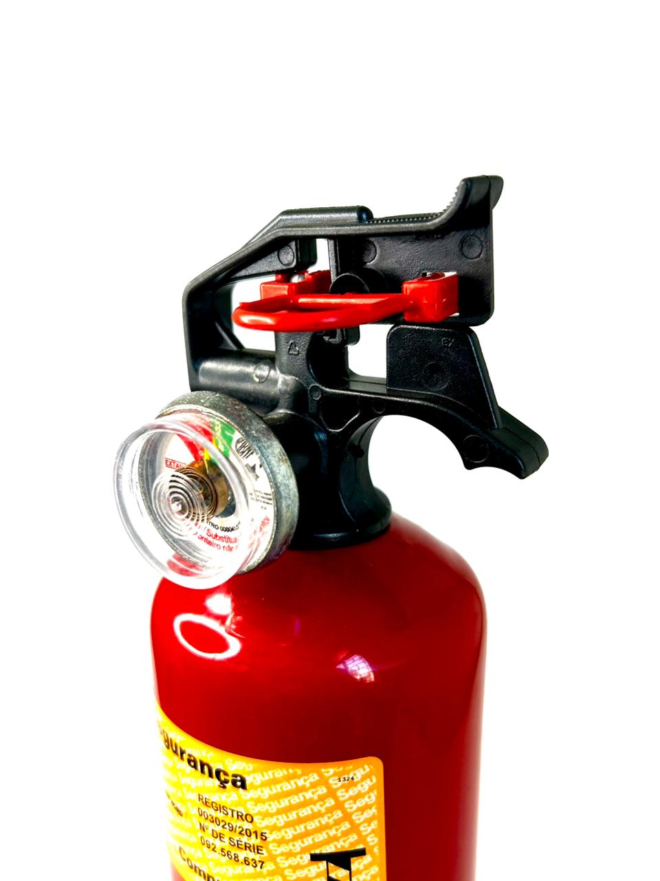 Extintor P1 ABC Automotivo 1kg Universal Extang - Imagem 2