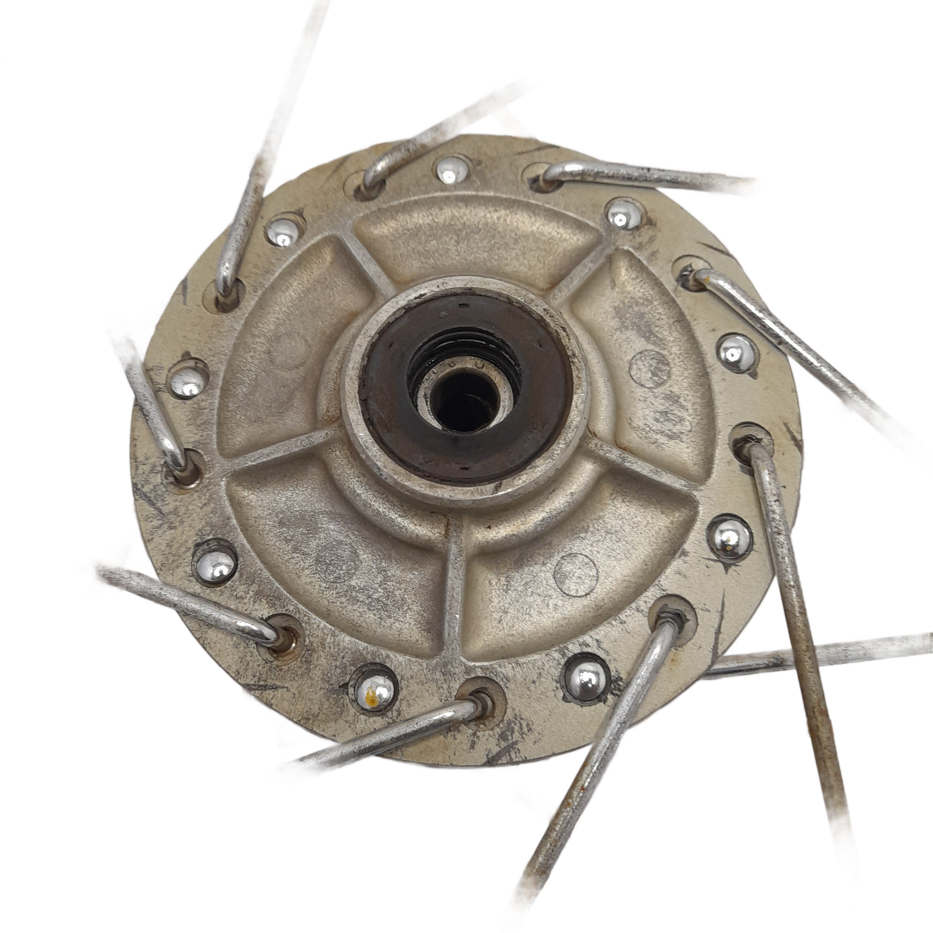 Roda Dianteira Raiada Freio a disco Aro 18 Fan 150 2014 - Imagem 4