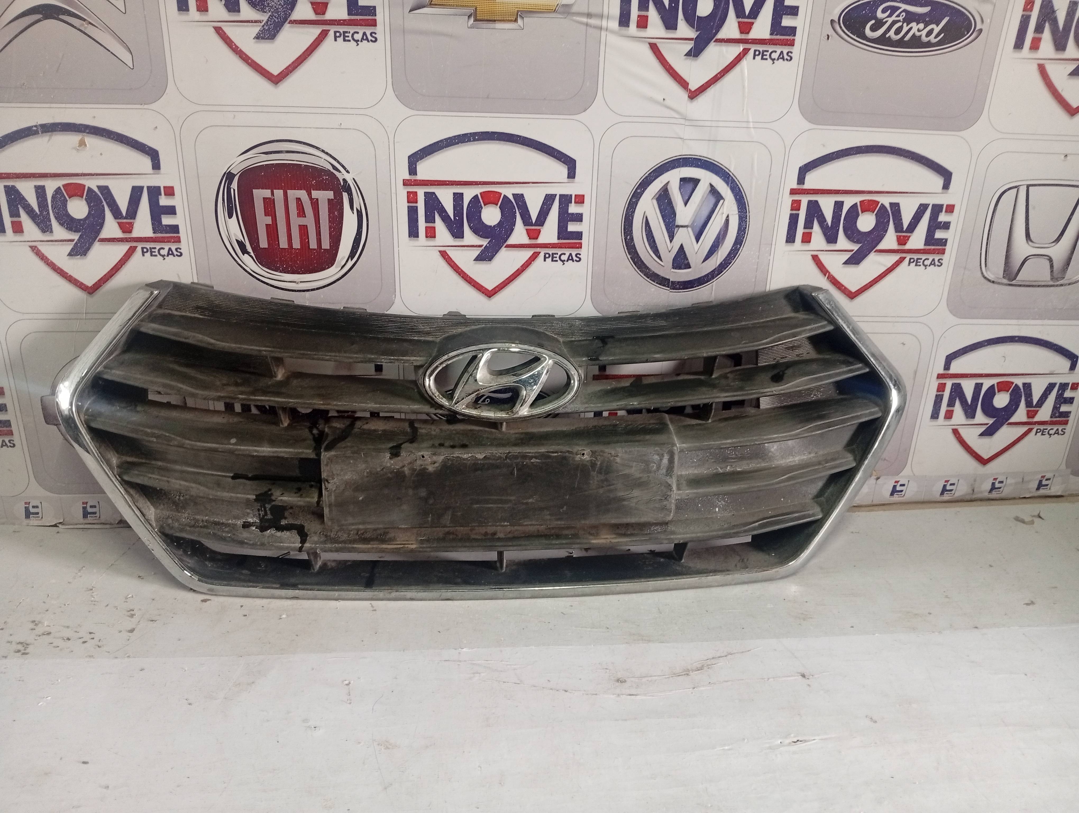 Grade Dianteira Cromada Hyundai HB20 2016 a 2019 - Imagem 2