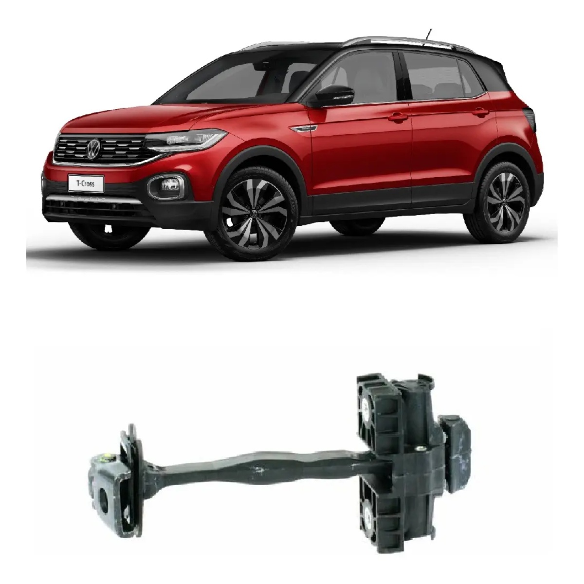 Limitador De Porta Dianteira Le E Ld Vw T-Cross 2Gp837249 L