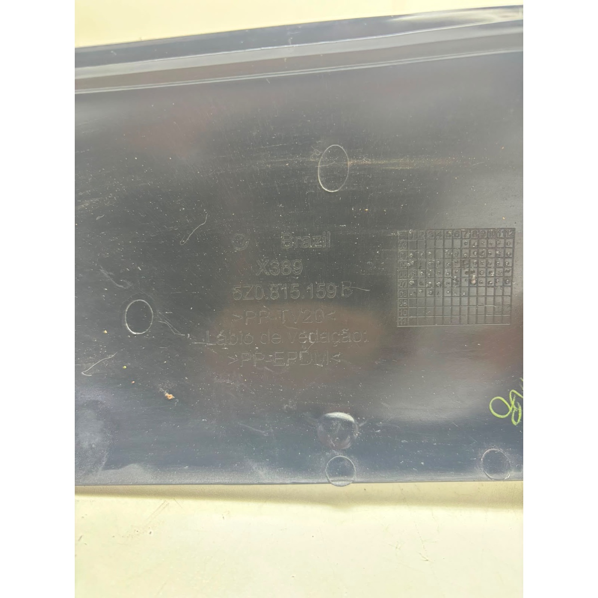 Moldura Vedação A Vw Fox Spacefox 2007/2010 Original - Imagem 4