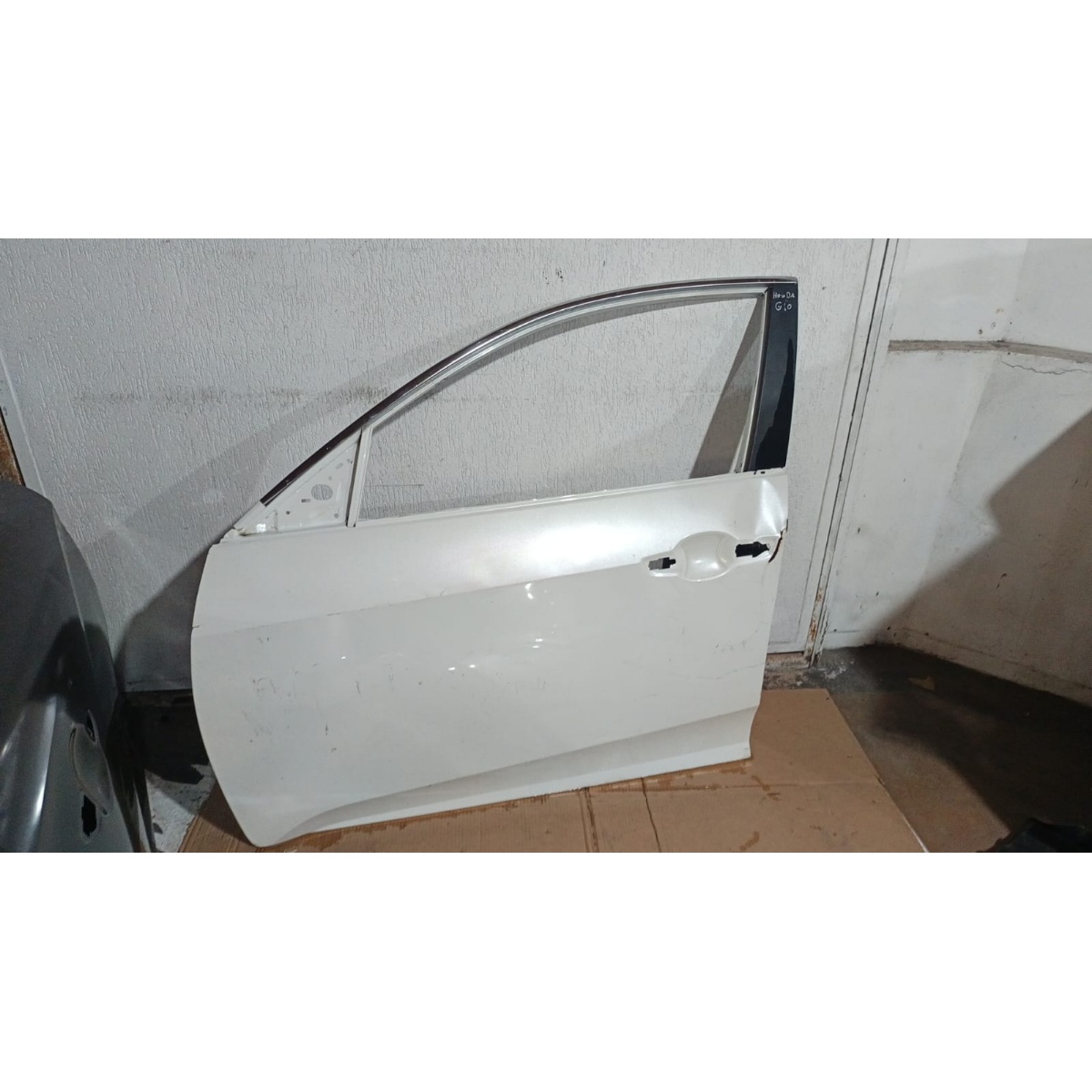 Porta Dianteira Esquerda Honda Civic G10 Com Detalhe Pequeno Dianteira Esquerdo Branco - Imagem 3