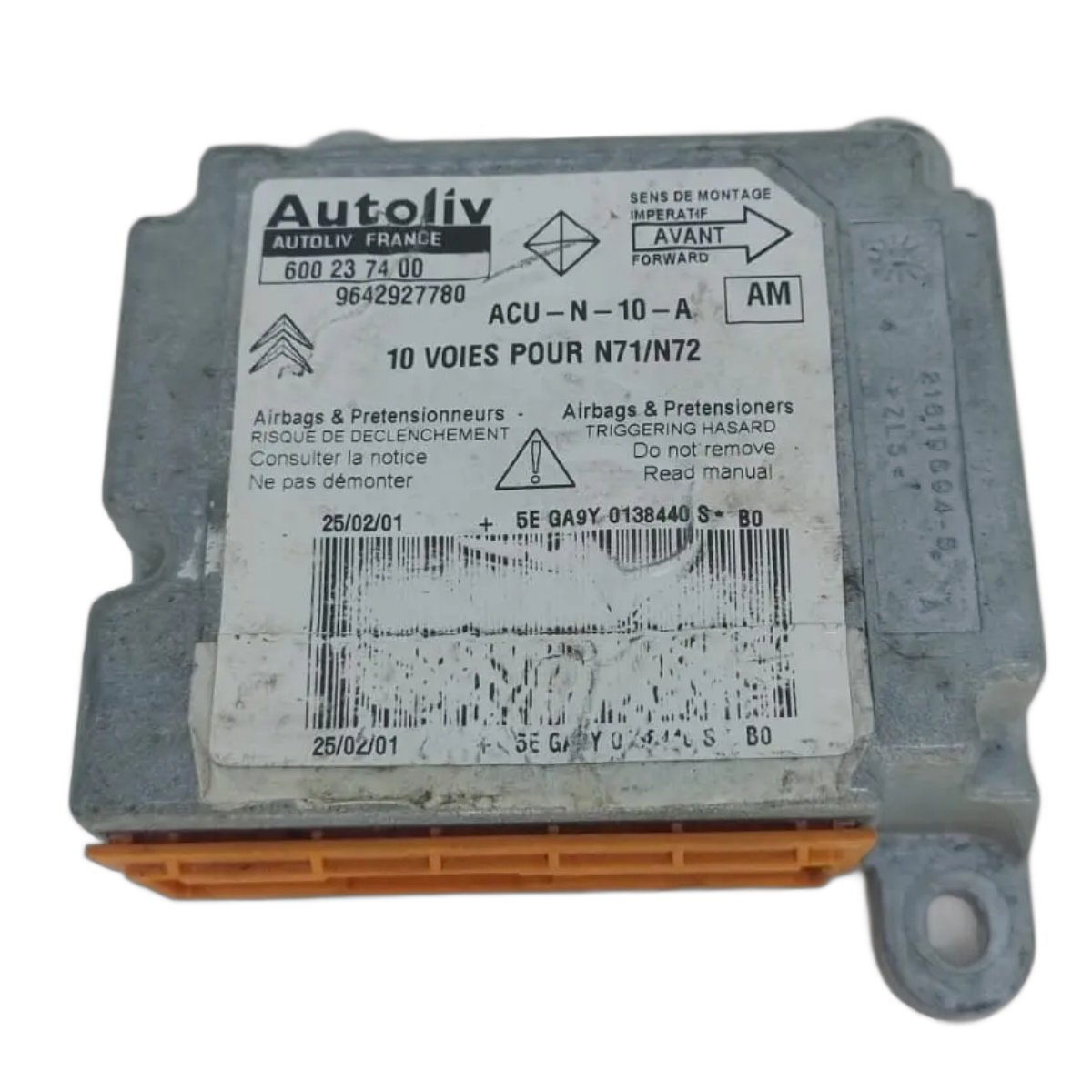 Módulo Central Xsara 2.0 16V 01-05 600237400 9642927780Ao - Imagem 3
