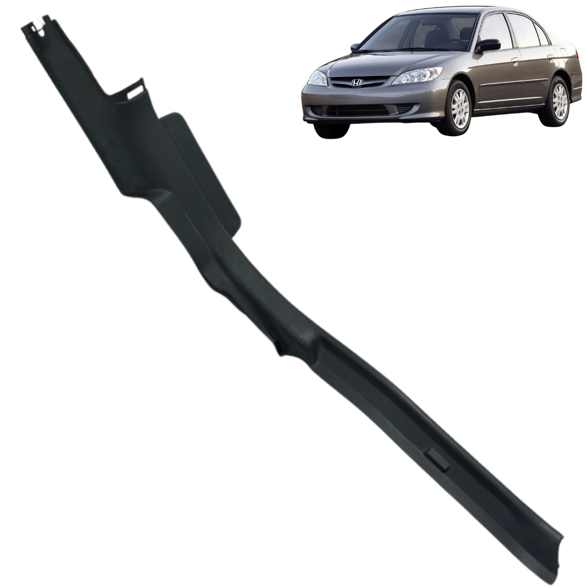 Soleira Traseira Direita Honda Civic 2004 Original 84141s5a Cinza