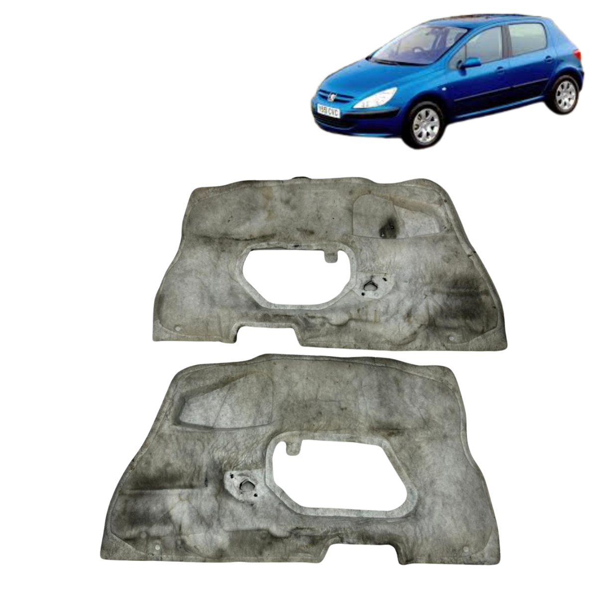 Manta Plástica Acústica Proteção Forro Peugeot 307