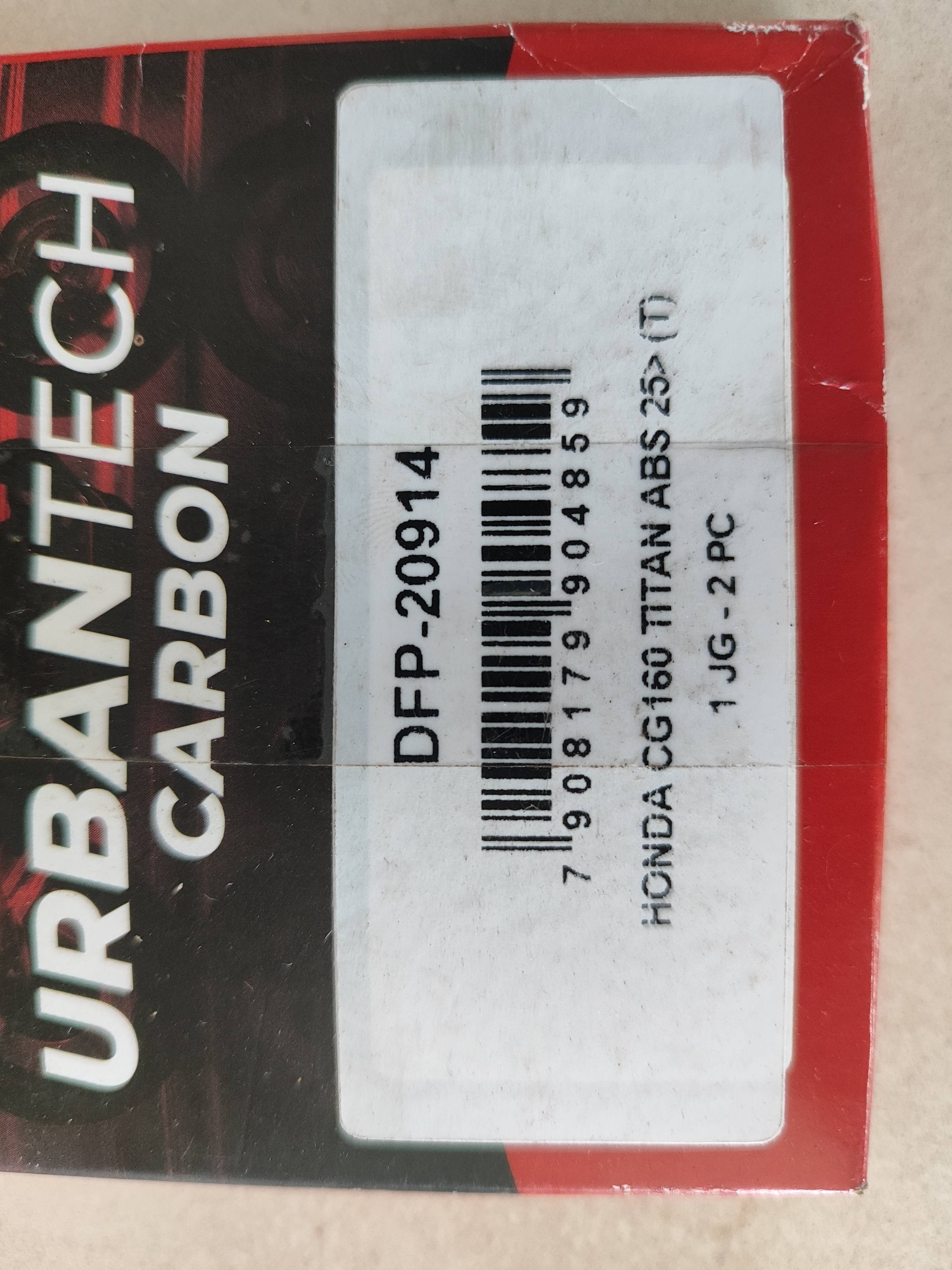 PASTILHA DE FREIO HONDA 160 ANO 2025 - Imagem 2