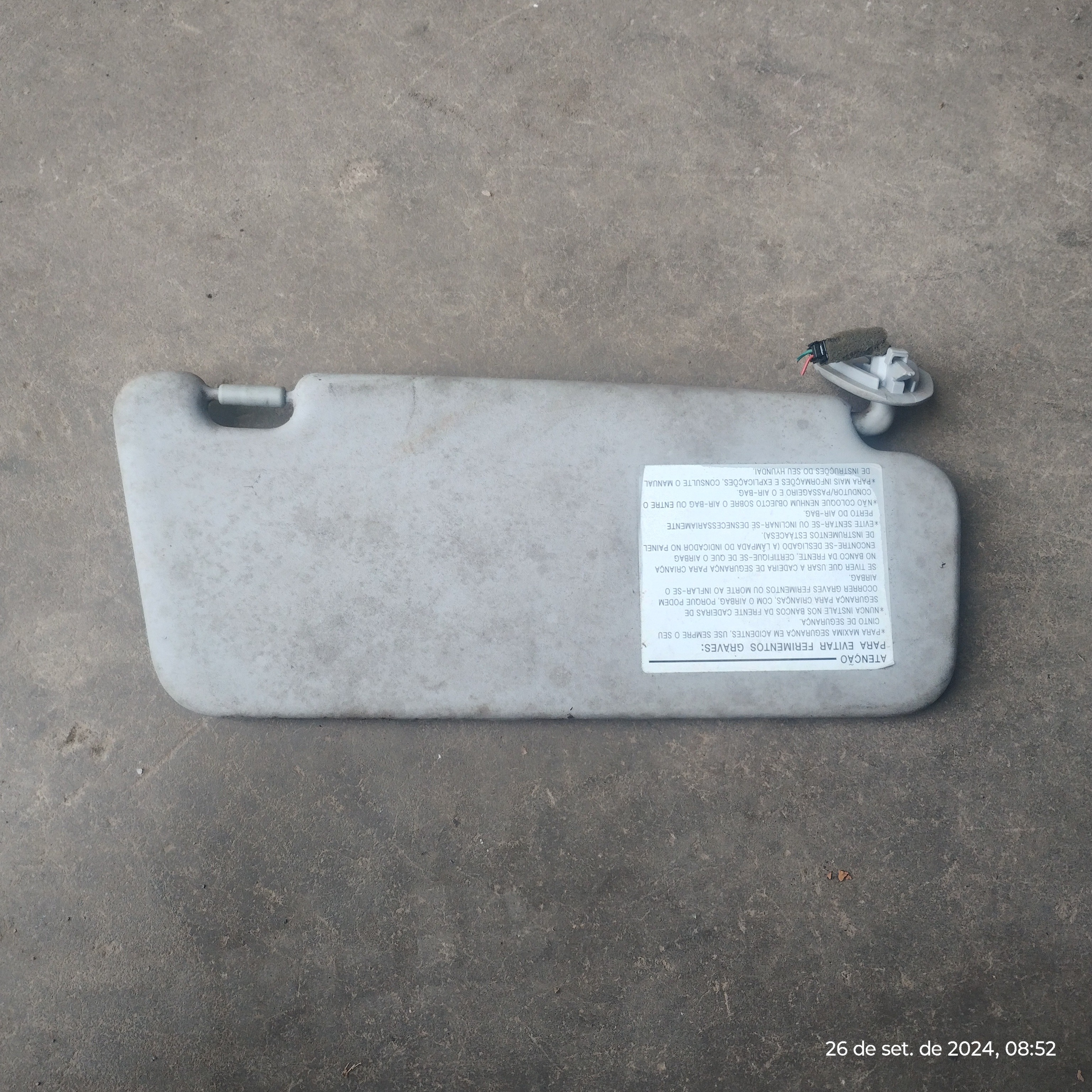 Quebra Sol Esquerdo Hyundai I30 2010 Com Detalhes