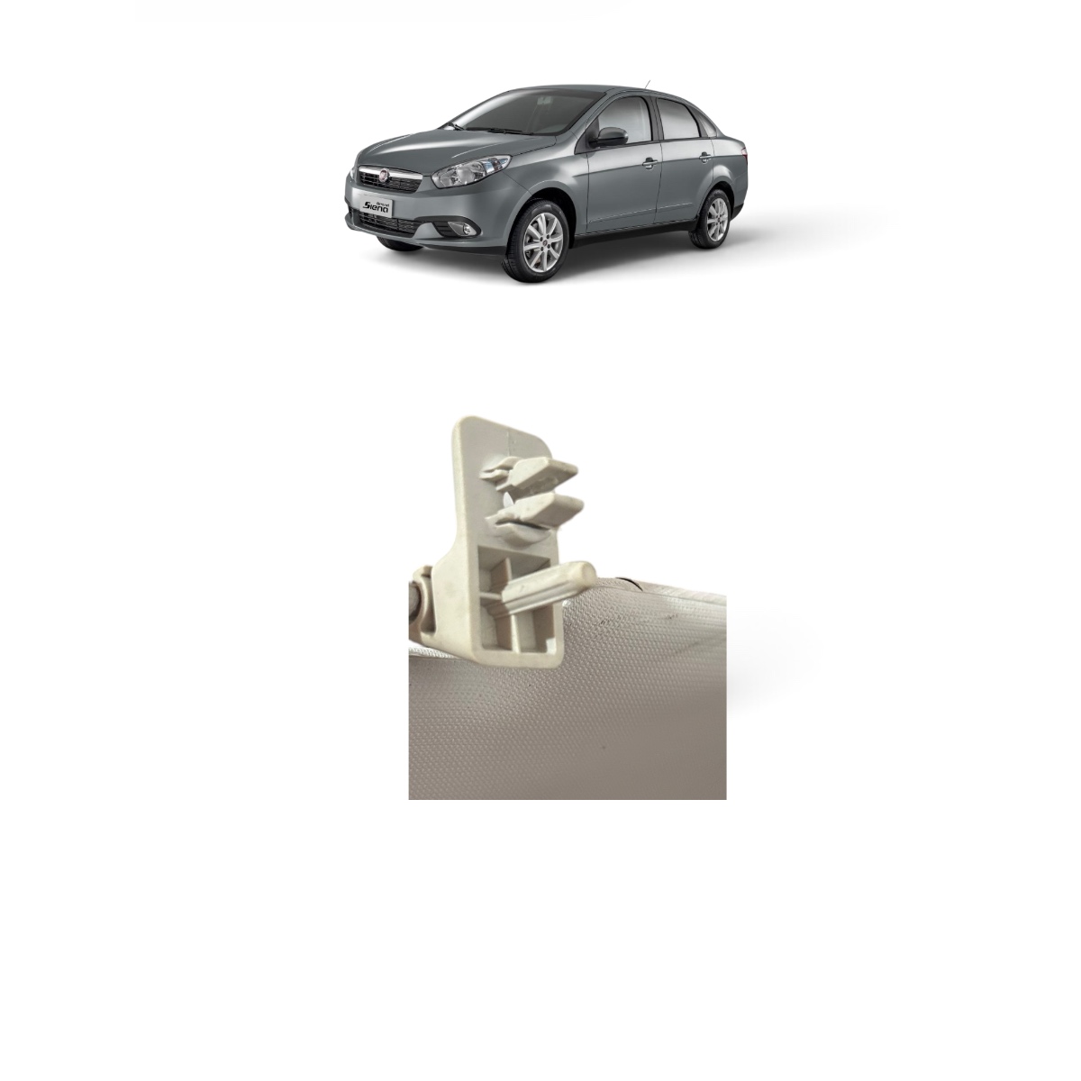 Quebra Sol Direito Fiat Grand Siena  2012/2017 Original