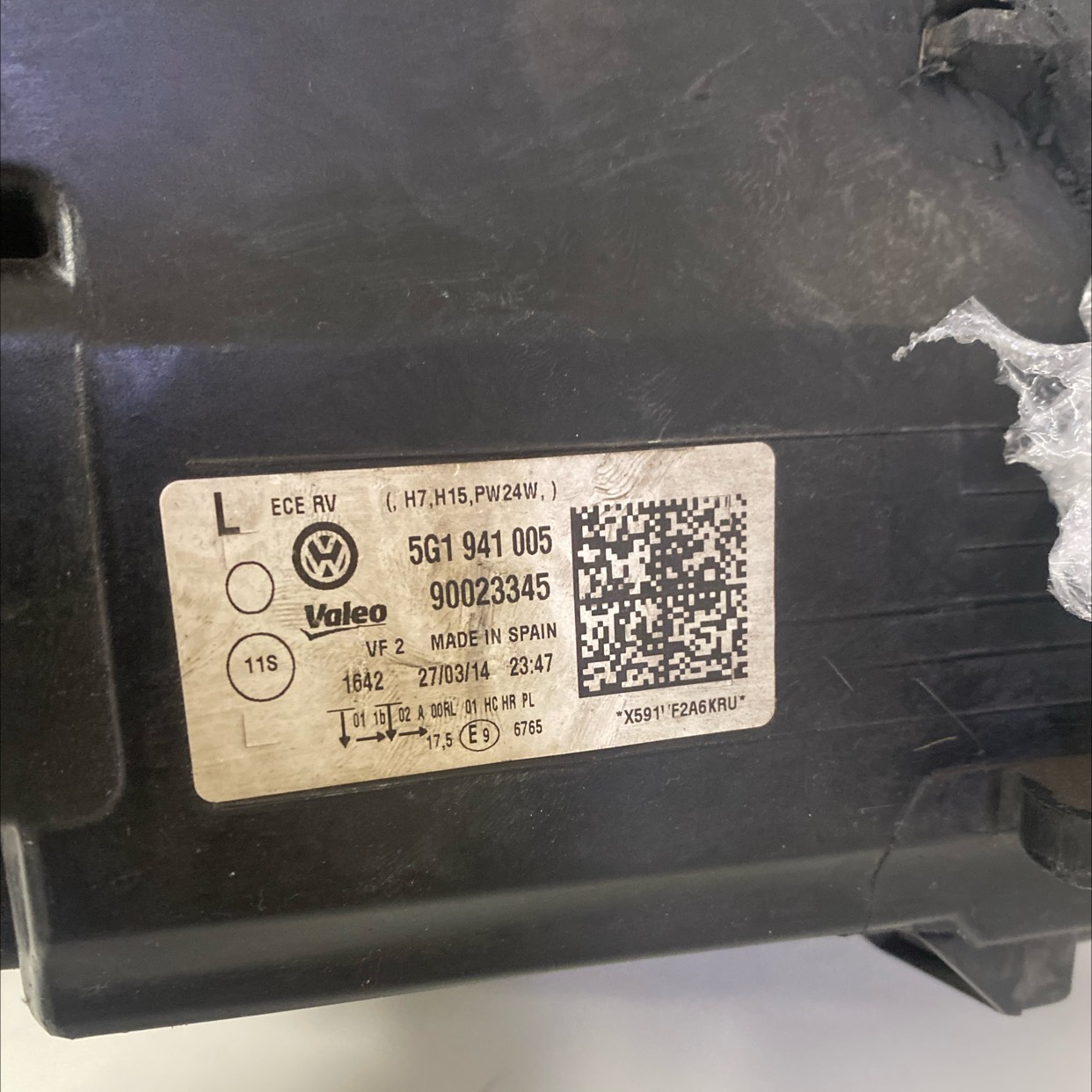 Farol Esquerdo Golf Gti. 14/17 - Imagem 4