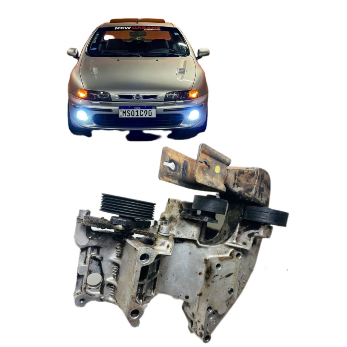 Suporte Motor Marea Brava 2.0 Completo 1997 A 2007 7798115