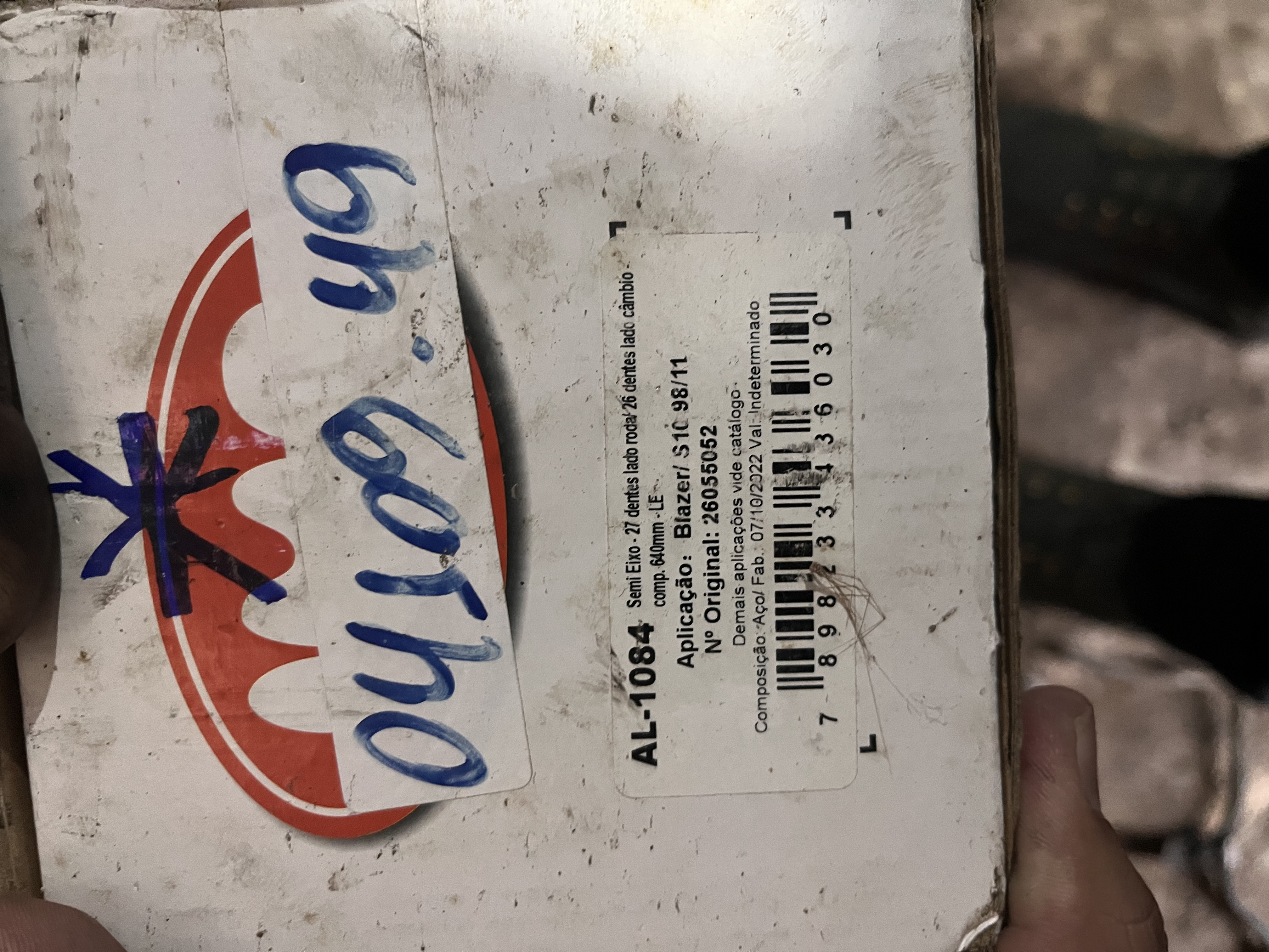 Semi Eixo Completo LE 640Mm - S10 Blazer 4X4 - Imagem 1