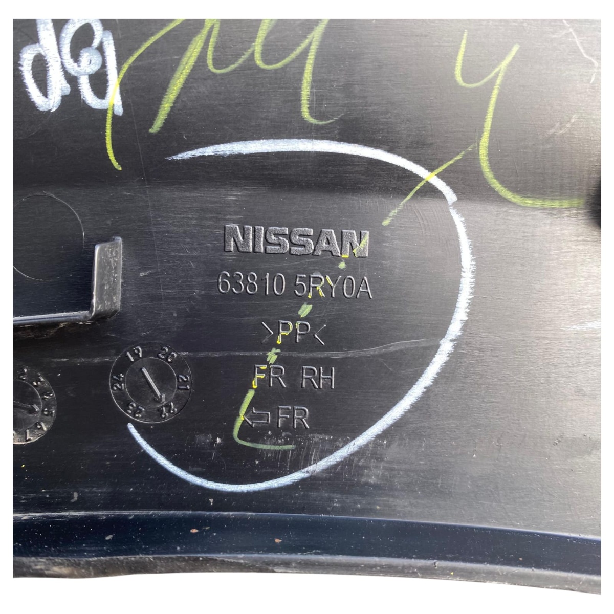 Moldura Paralama Dianteiro Ld Nissan Kicks 2022 2024 - Imagem 9