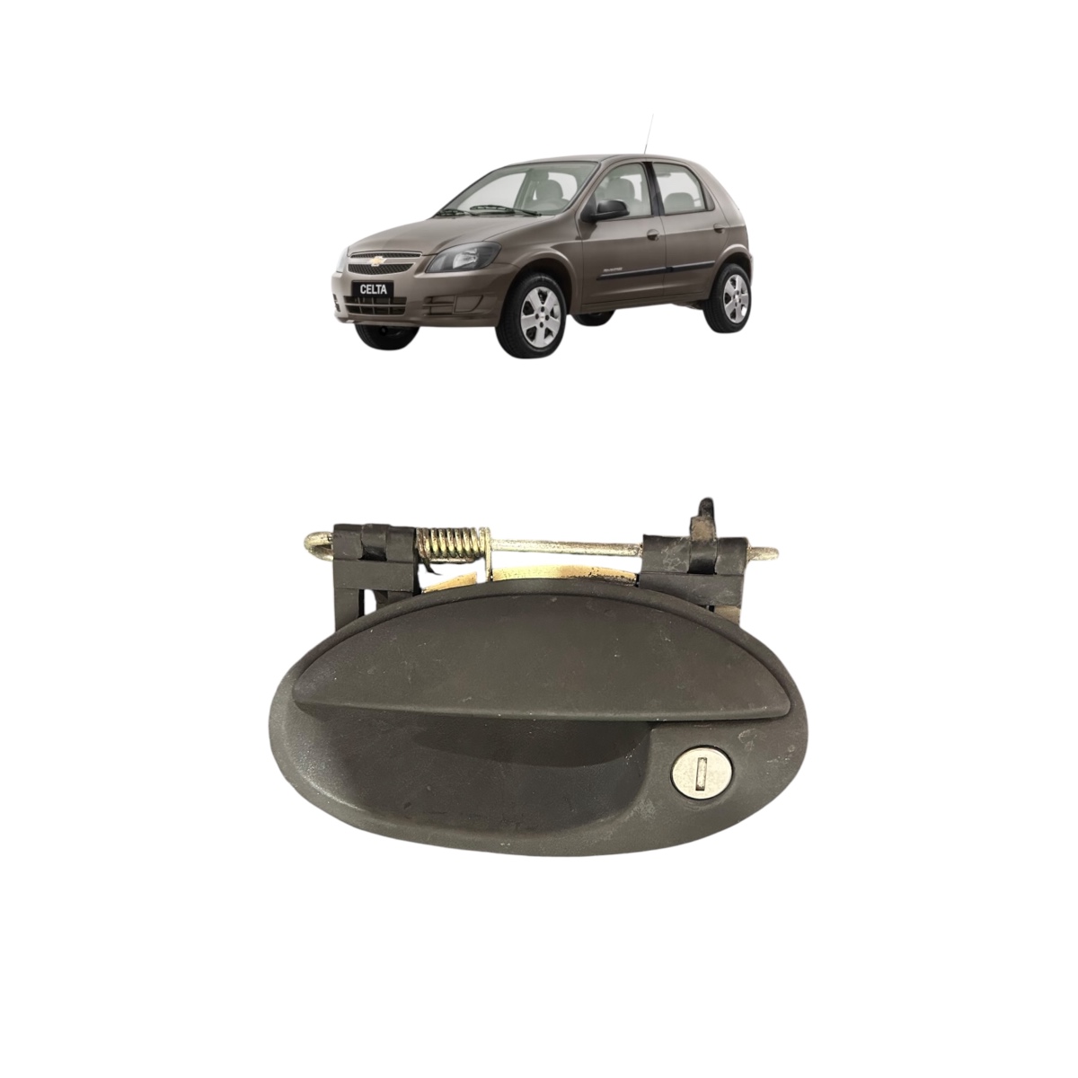Maçaneta Externa Dianteira Esq Gm Corsa Max Meriva 02/12 - Imagem 6