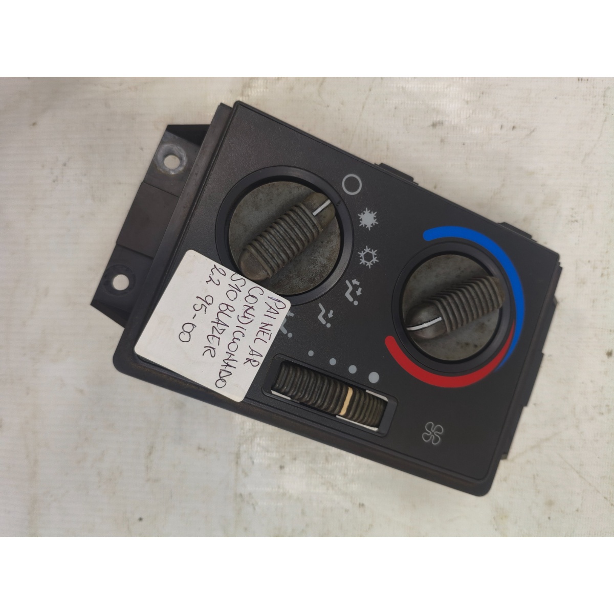 Painel Ar Condicionado S10 Blazer 2.2 2.4 95 A 00 161567602 - Imagem 4