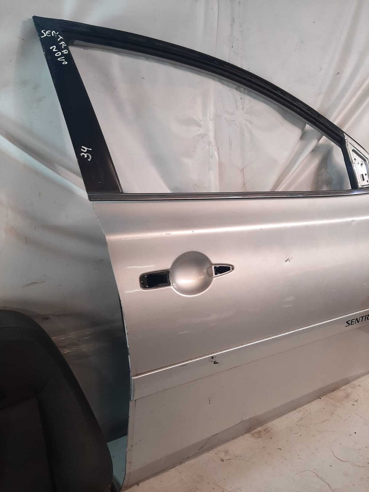 PORTA DIANTEIRA SENTRA 2017/2019 LADO DIREITO (PRATA) - Imagem 2