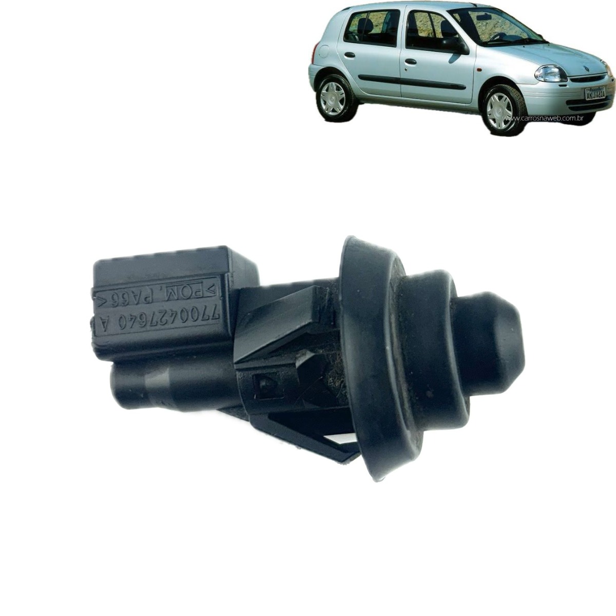 Interruptor Luz Porta Clio Megane Scenic Logan Sandero Oroch - Imagem 1