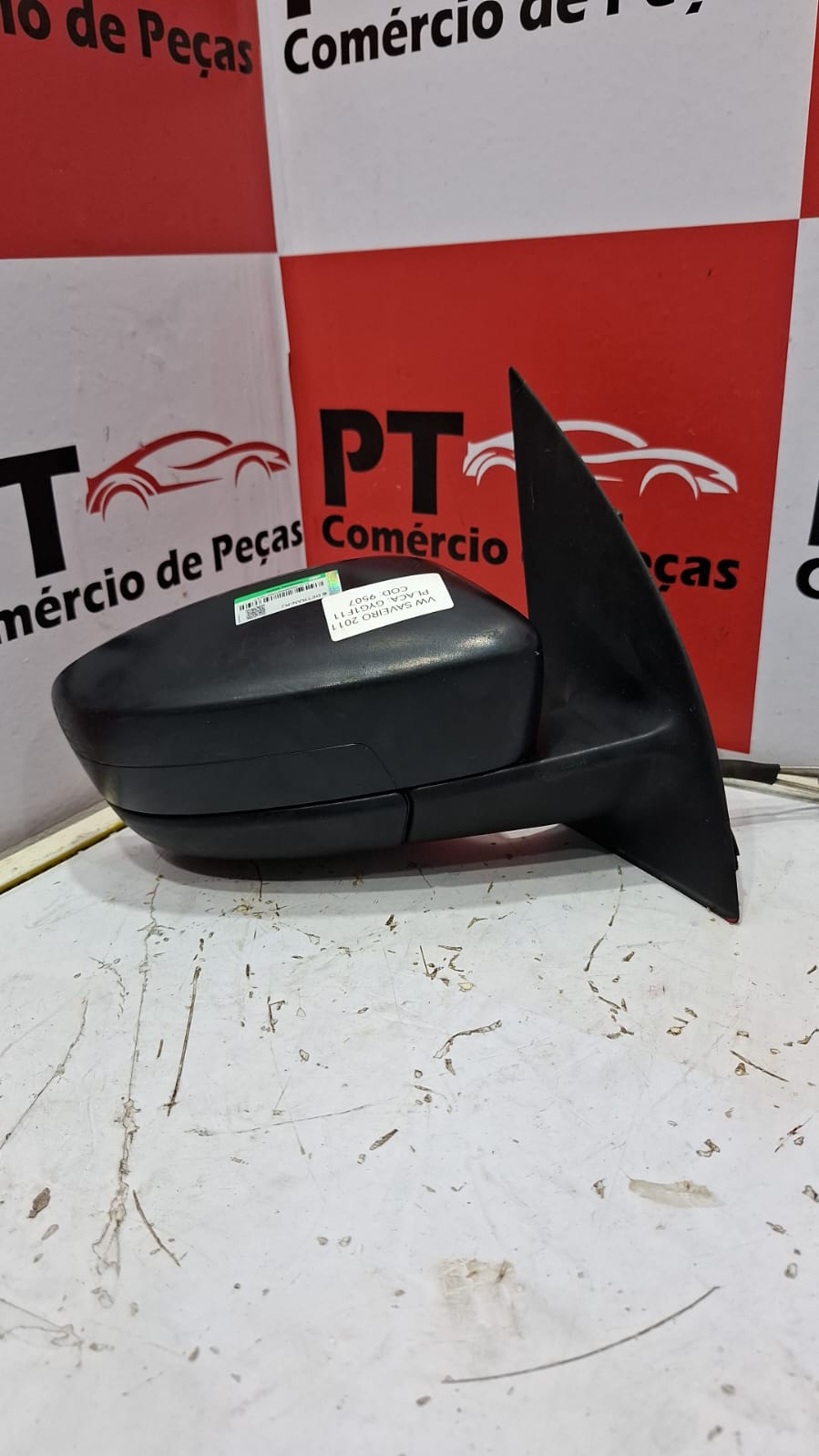 Retrovisor lado direito manual Volkswagen Saveiro g5 - Imagem 3
