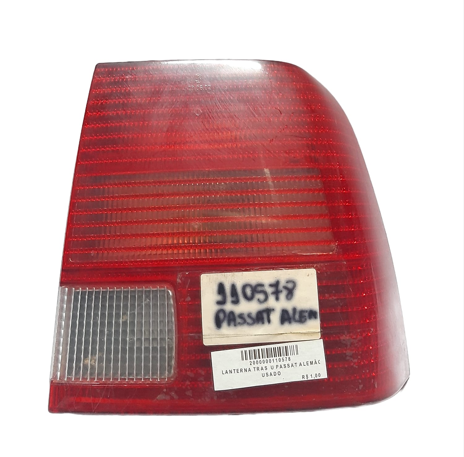 LANTERNA TRASEIRA PASSAT SEDAN 1998/2000 BICOLOR LD/CANTO US