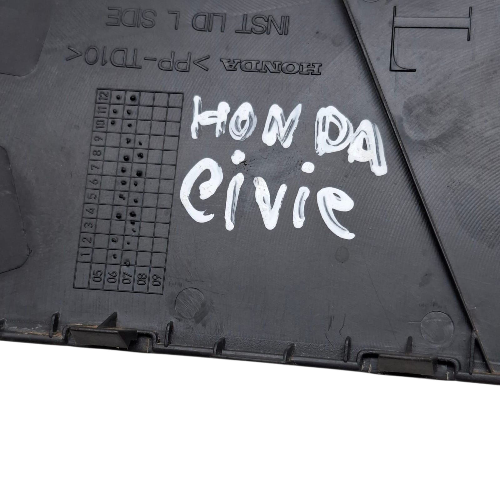 Moldura Lado Esquerdo Painel Honda Civic 77215snj Preto - Imagem 6
