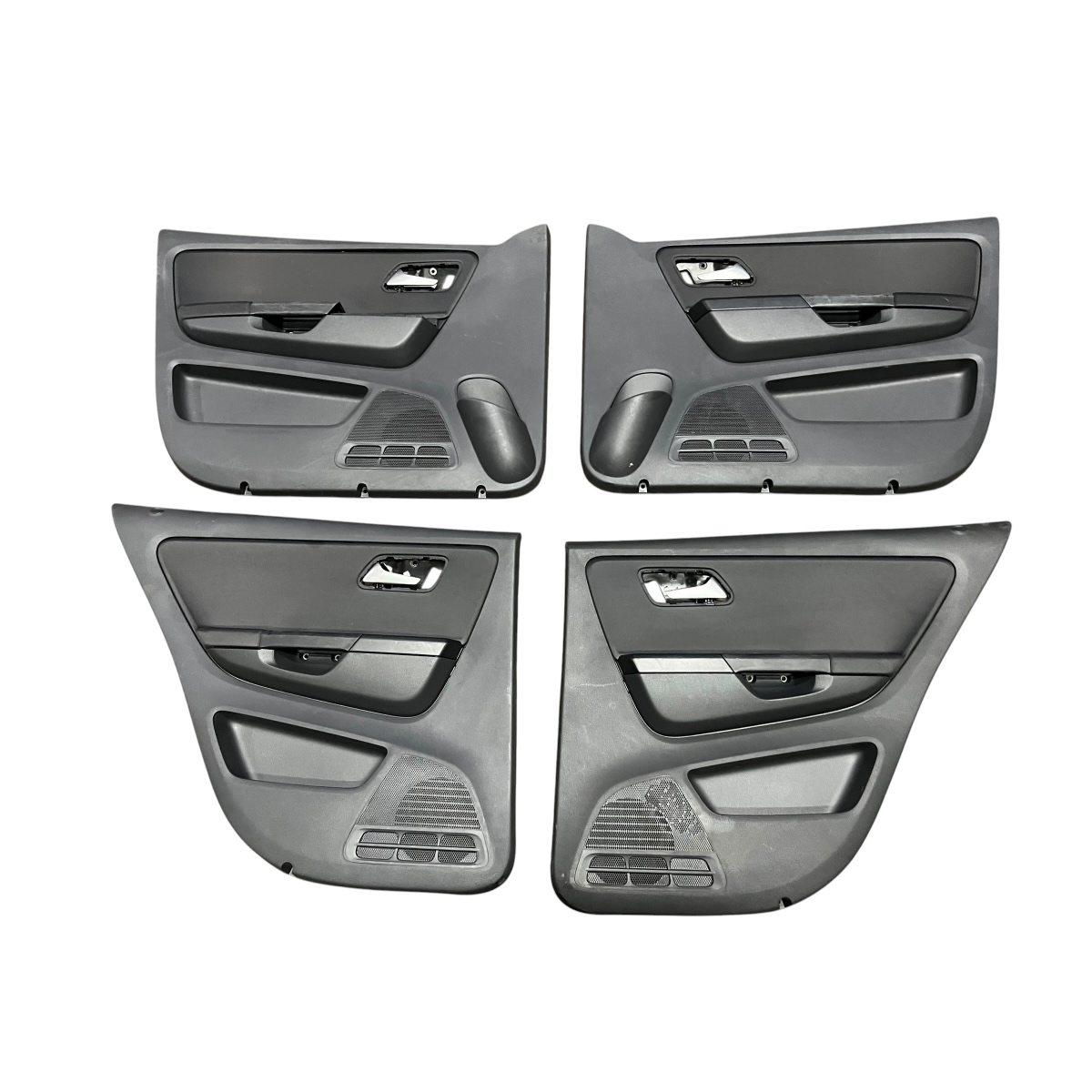 Jogo forro de porta vw Fox 2011-2015 original tecido - Imagem 2
