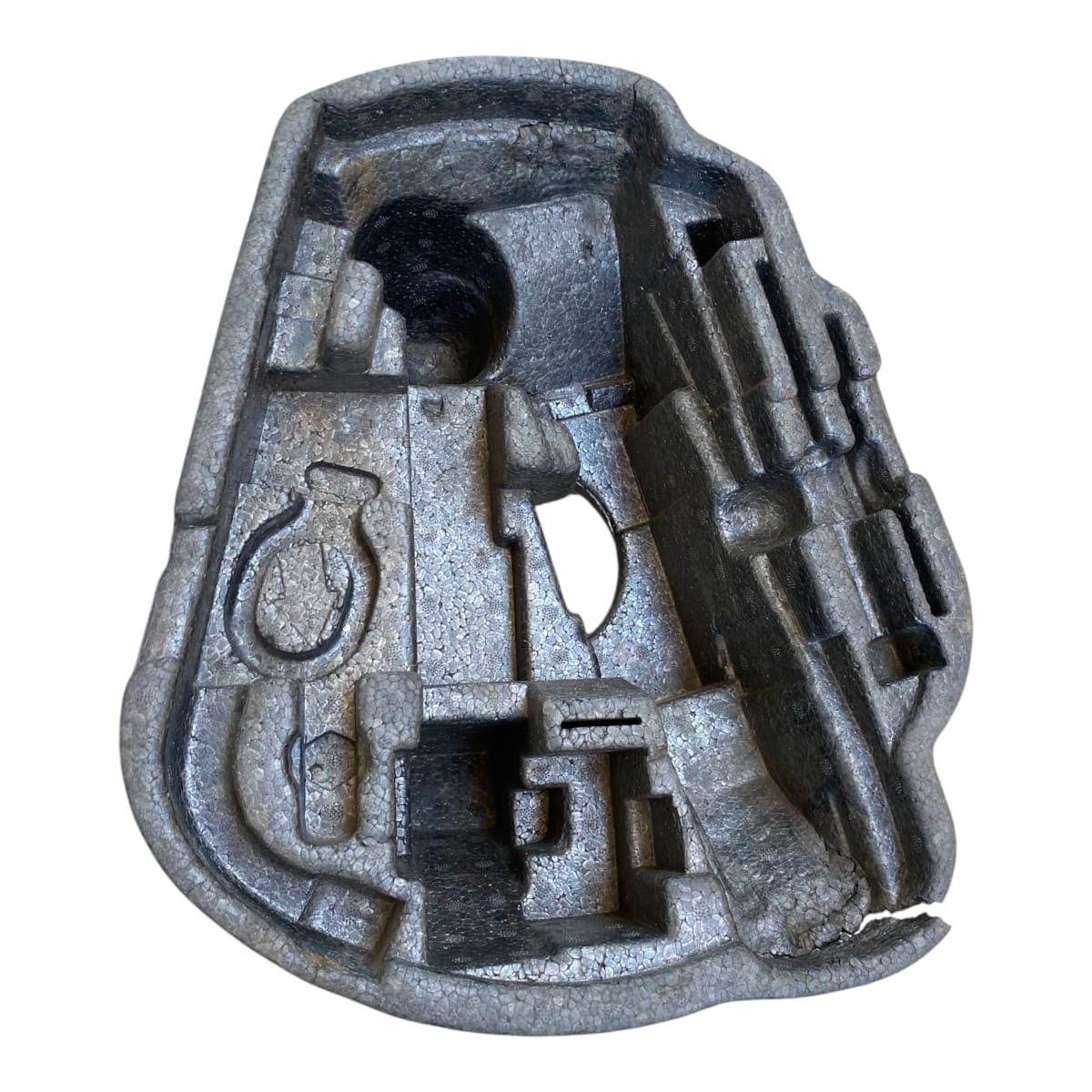 Isopor suporte macaco chave de roda polo golf fox 2009 2010