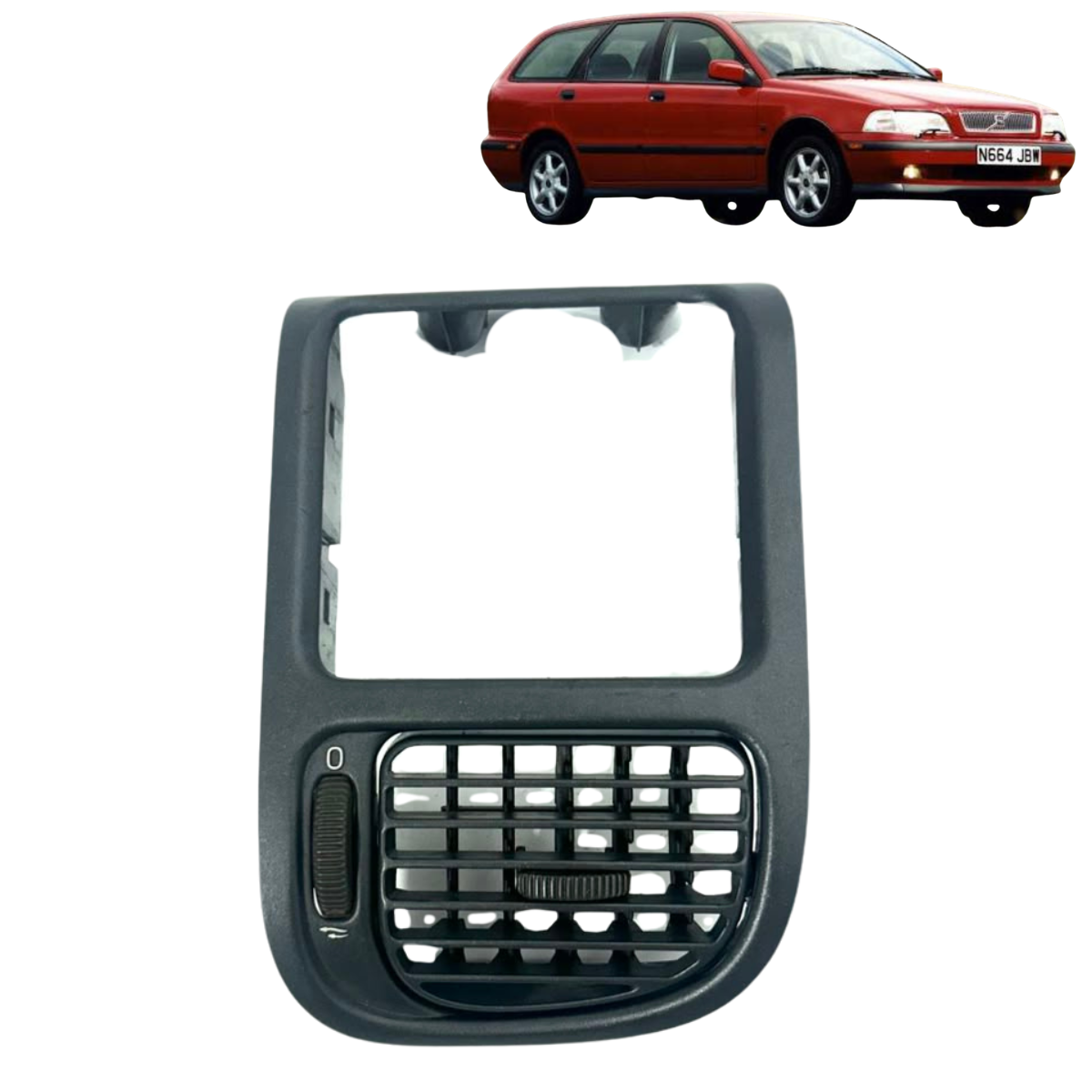Difusor De Ar Dianteira Esquerda Volvo V40 Perua 2.0 1997