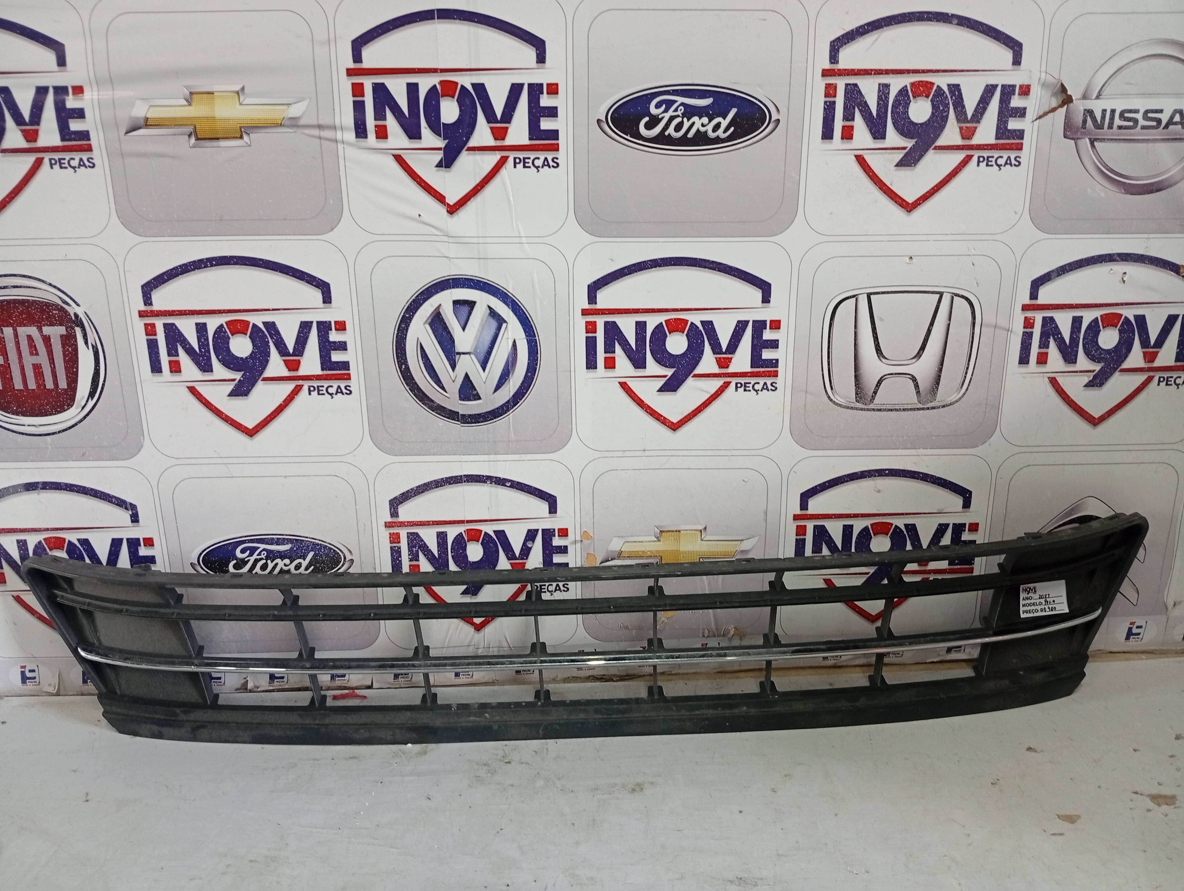 Grade Parachoque Dianteiro Polo Virtus GTS 20-22