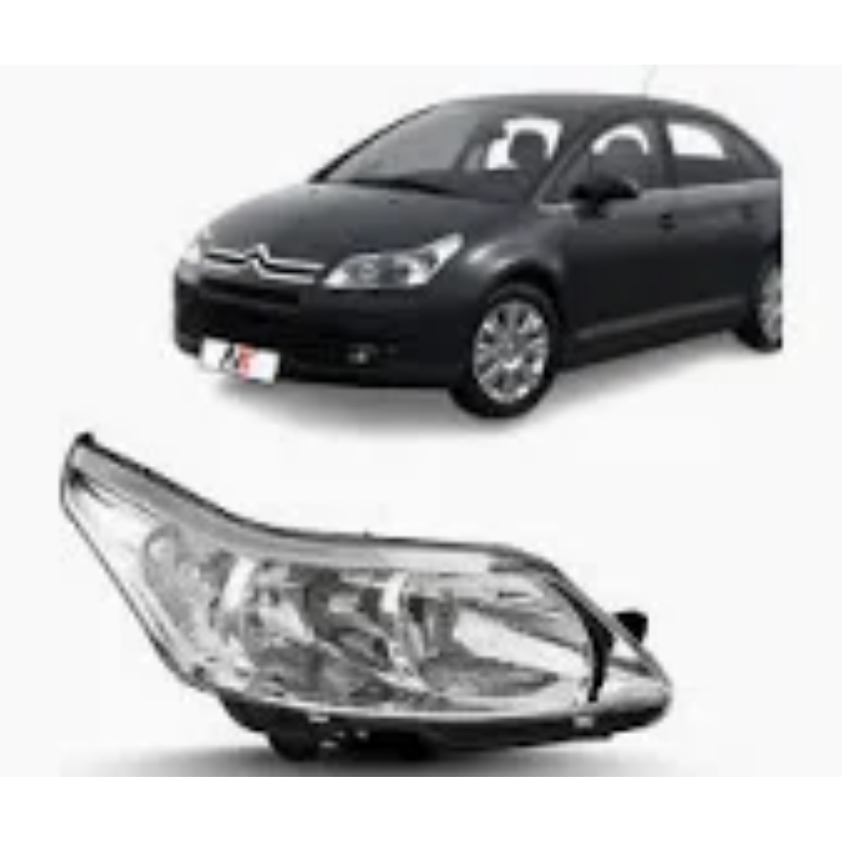 Farol Esquerdo Citroen C4 2008-2010