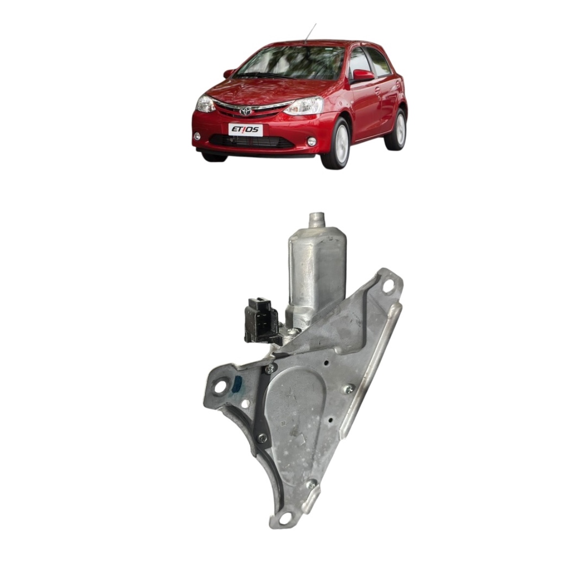 Motor Limpador Traseiro Toyota Etios 2014-2019 - Imagem 3