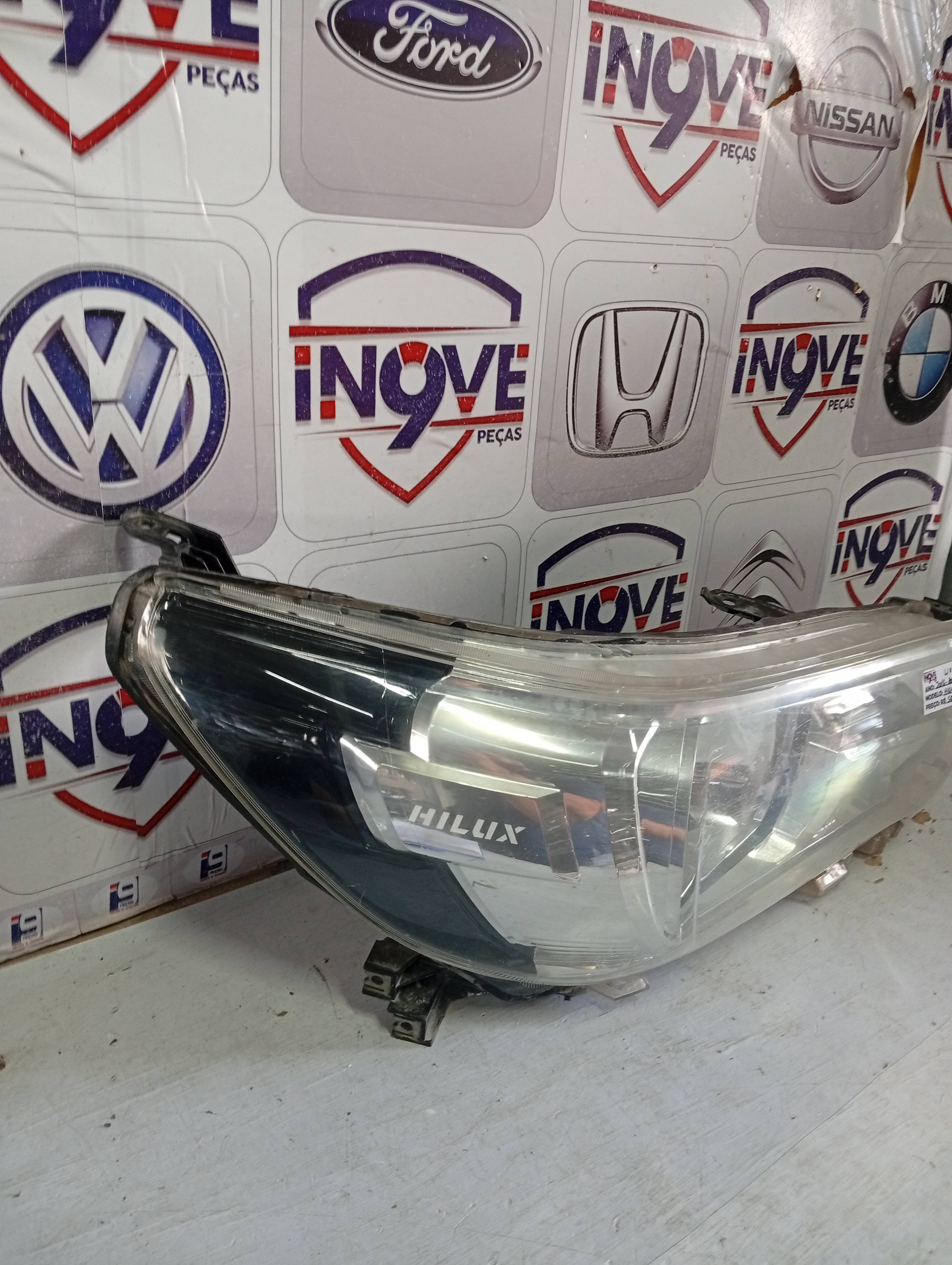 Farol Dianteiro Toyota Hilux 2016 a 2019 - Imagem 2