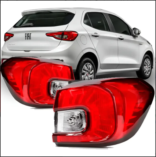 Lanterna Traseira Fiat Argo 2017/2024 Direita - Imagem 1