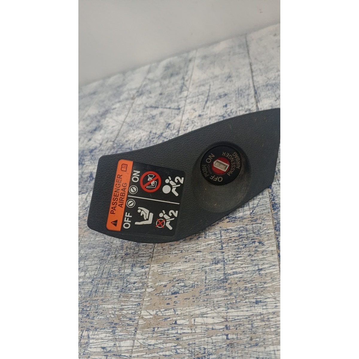 Moldura Interruptor Airbag Honda Fit 2015 A 2021 - Imagem 3