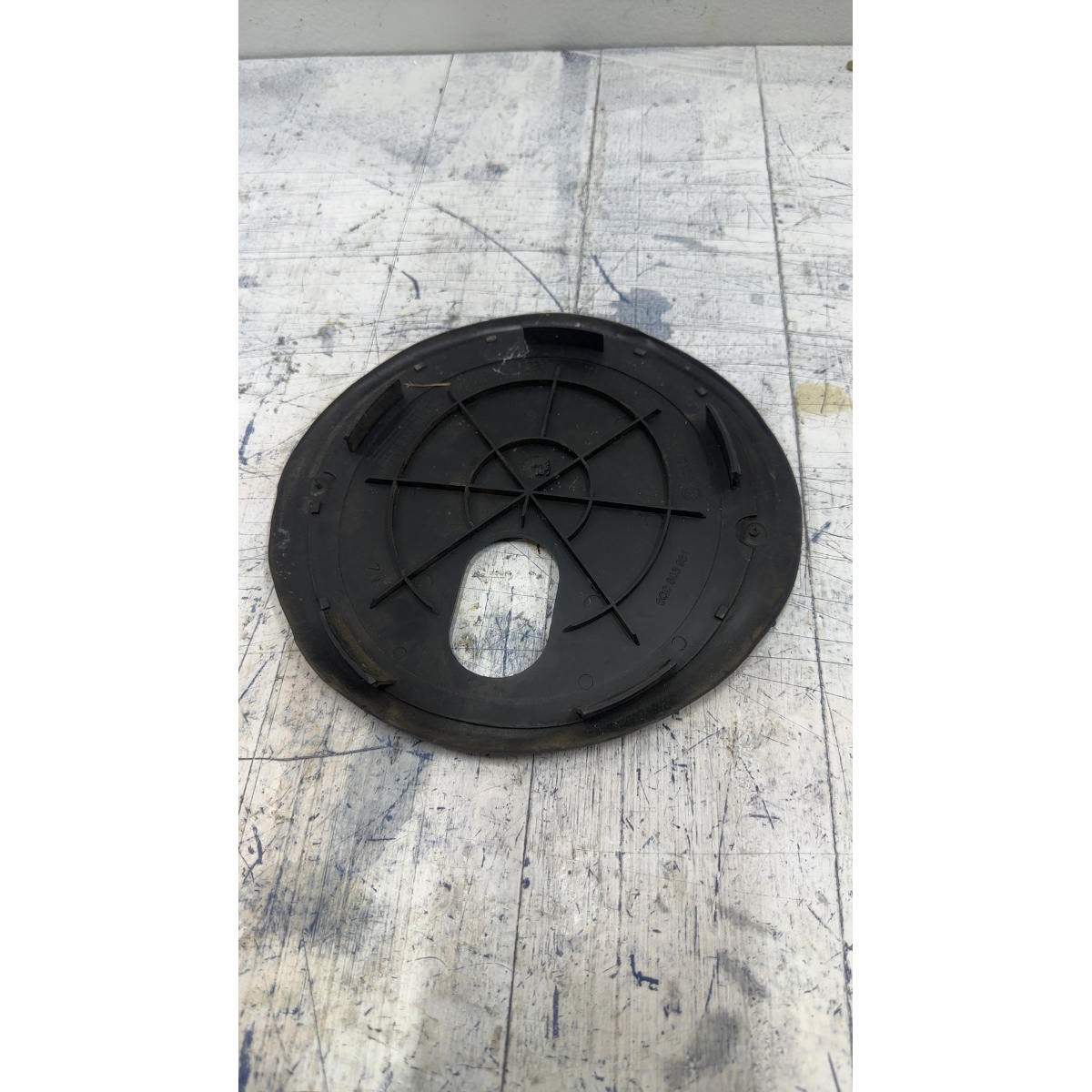 Tampa Assoalho Tanque Combustível Vw Fox G5 2003-2015 Preto 2003 - Imagem 2