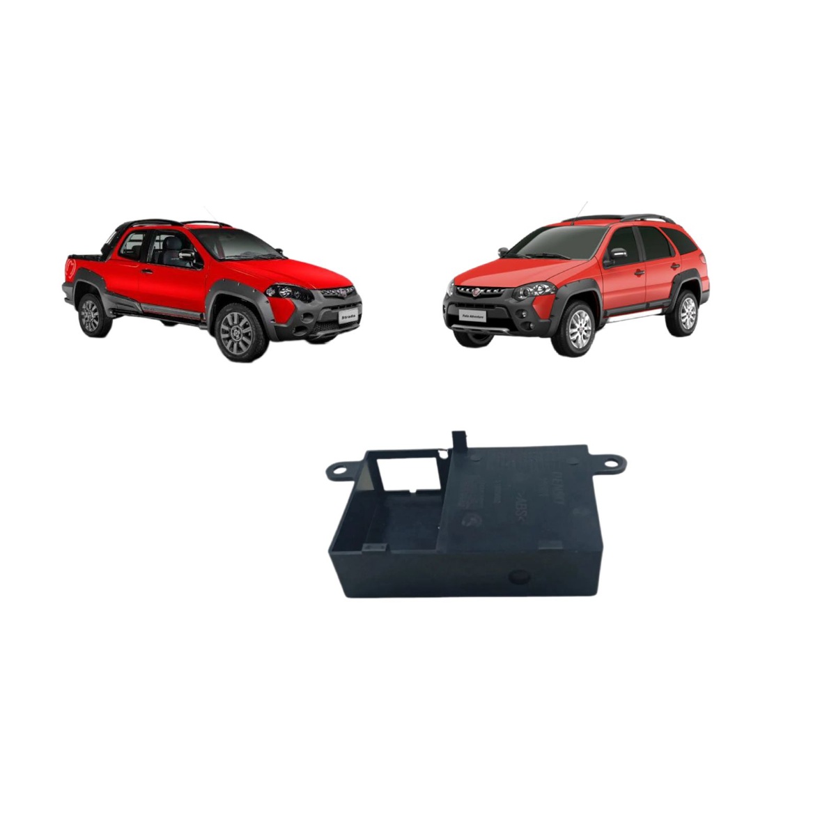 Moldura Suporte Conector Usb Ipod Palio Idea Doblo 51805602