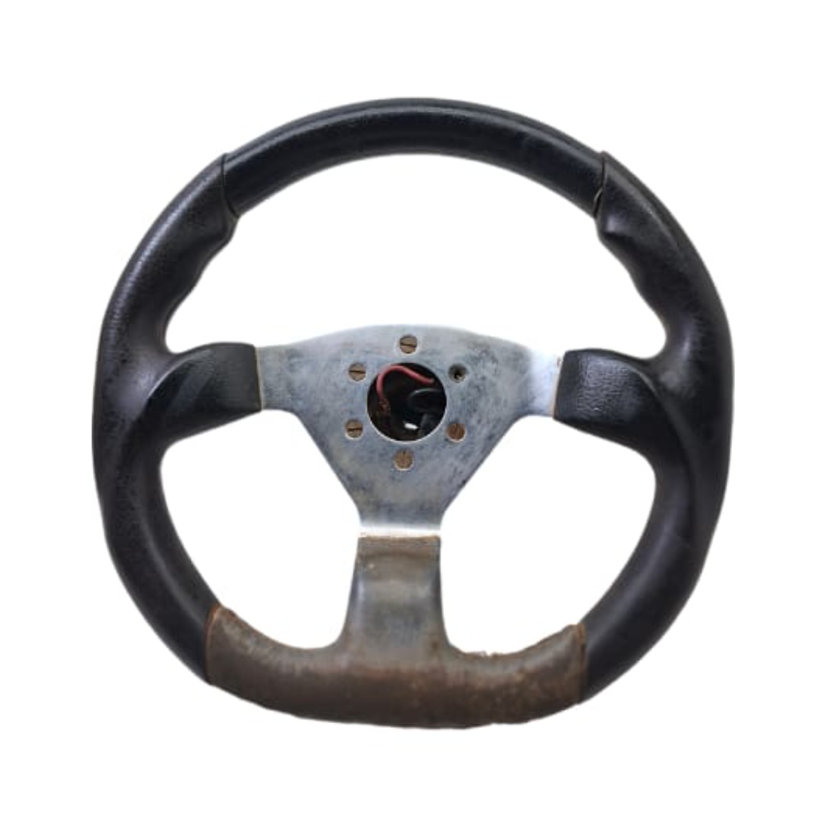 Volante Esportivo Shutt 35 Cm Em Couro Modelo Monte Carlo